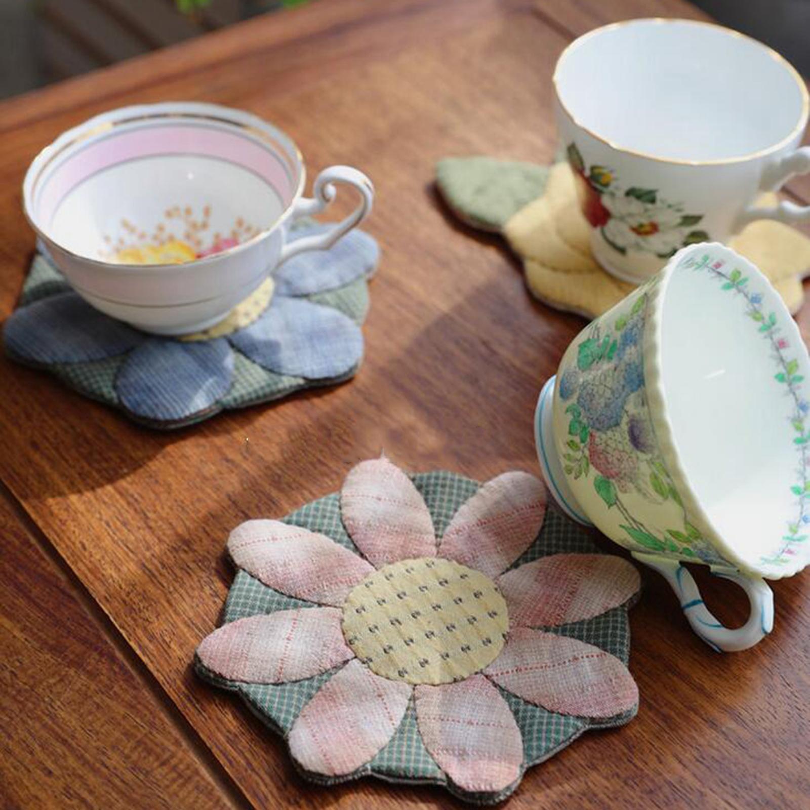 Cutting Mat 8 Inch Round Self Healings Grid Pad Fabric Engraving Craft Blue