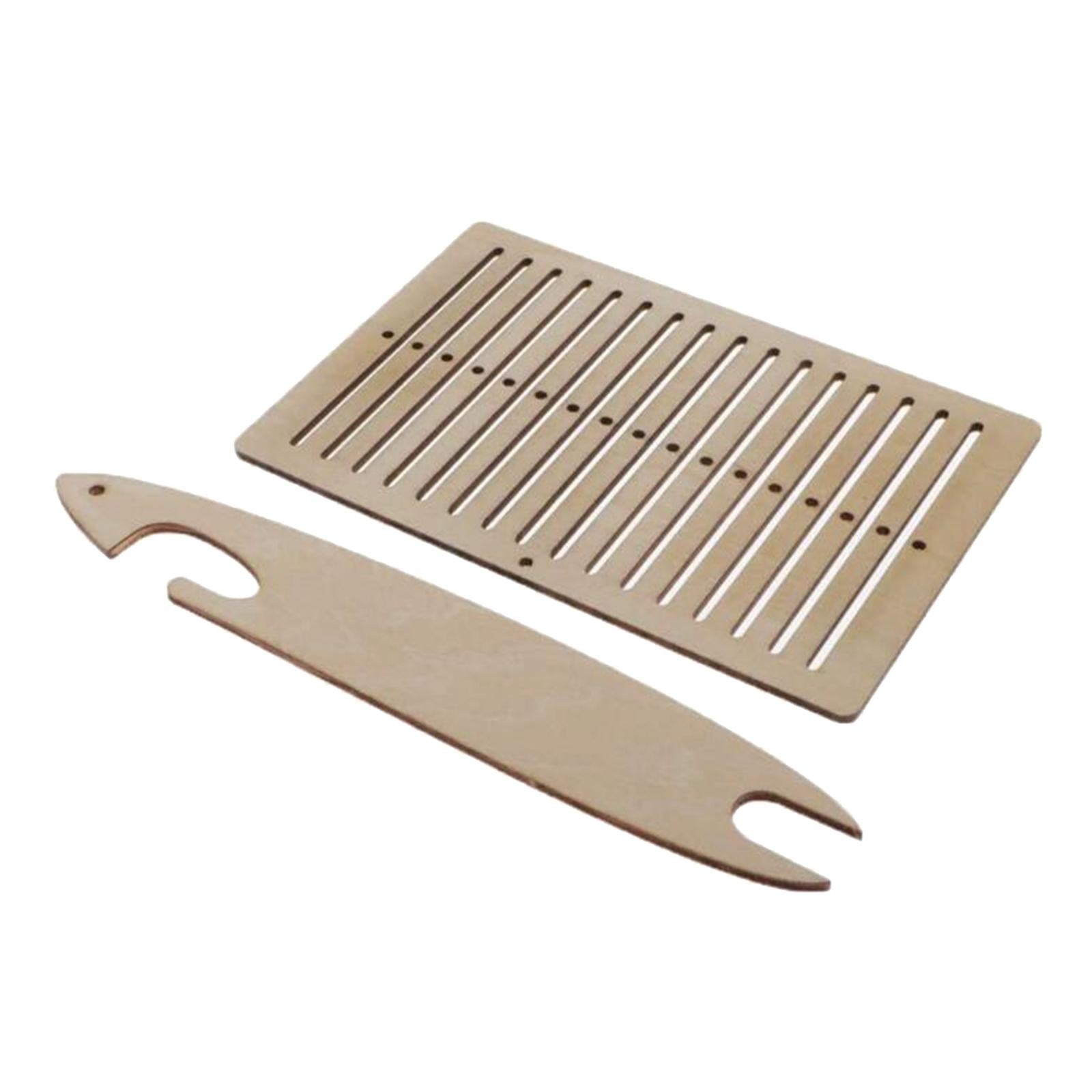 Wooden Weaving Looms Kit DIY Tapestry Rug Loom Machine for Adults Beginners