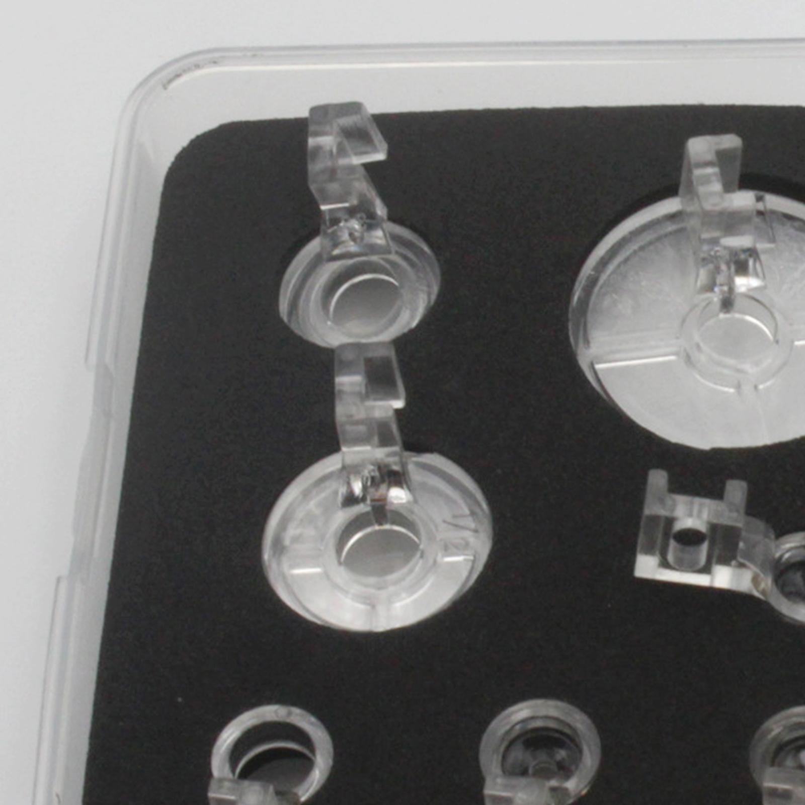 8Pack Low Shank Free Motion Ruler Foot Frame Quilting Sewing Presser Feet