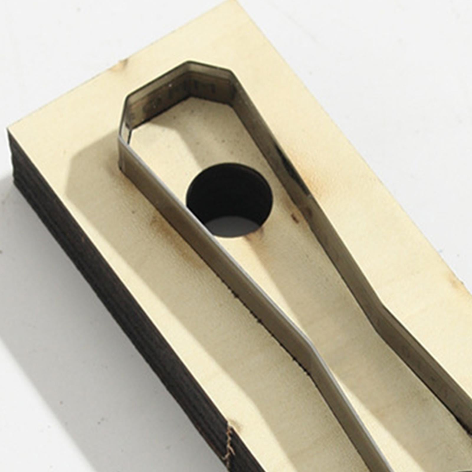 Leather Cutting Die Strip Scrapbook Cutter Leather Mold for Crafts Making B