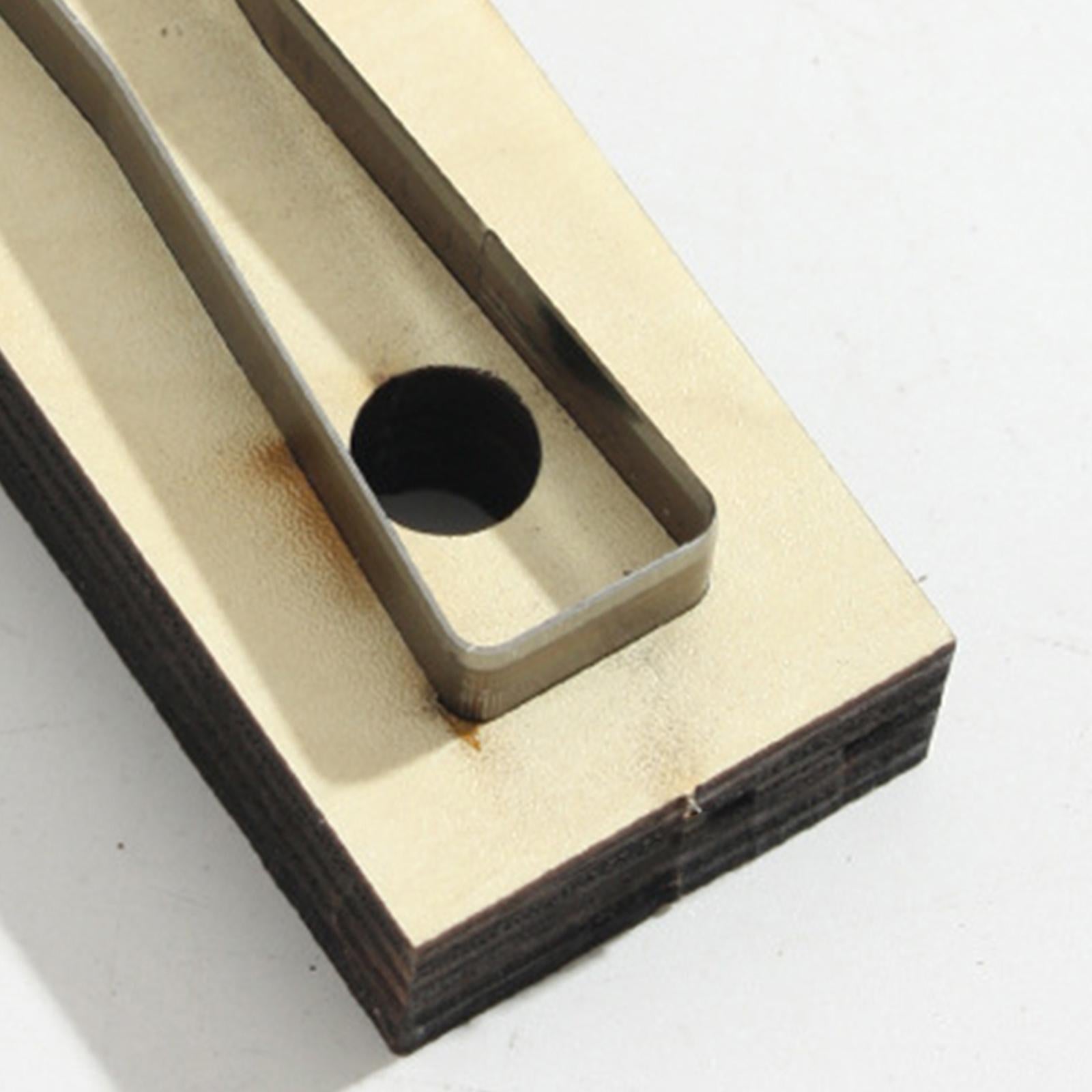 Leather Cutting Die Strip Scrapbook Cutter Leather Mold for Crafts Making G