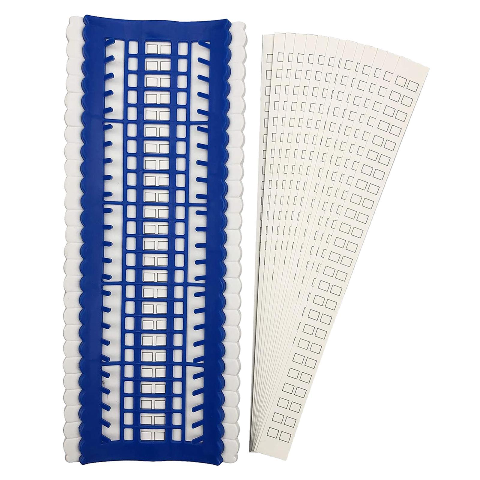 Embroidery Floss Organizer Cross Stitch Thread Organiser Sorting Card Blue