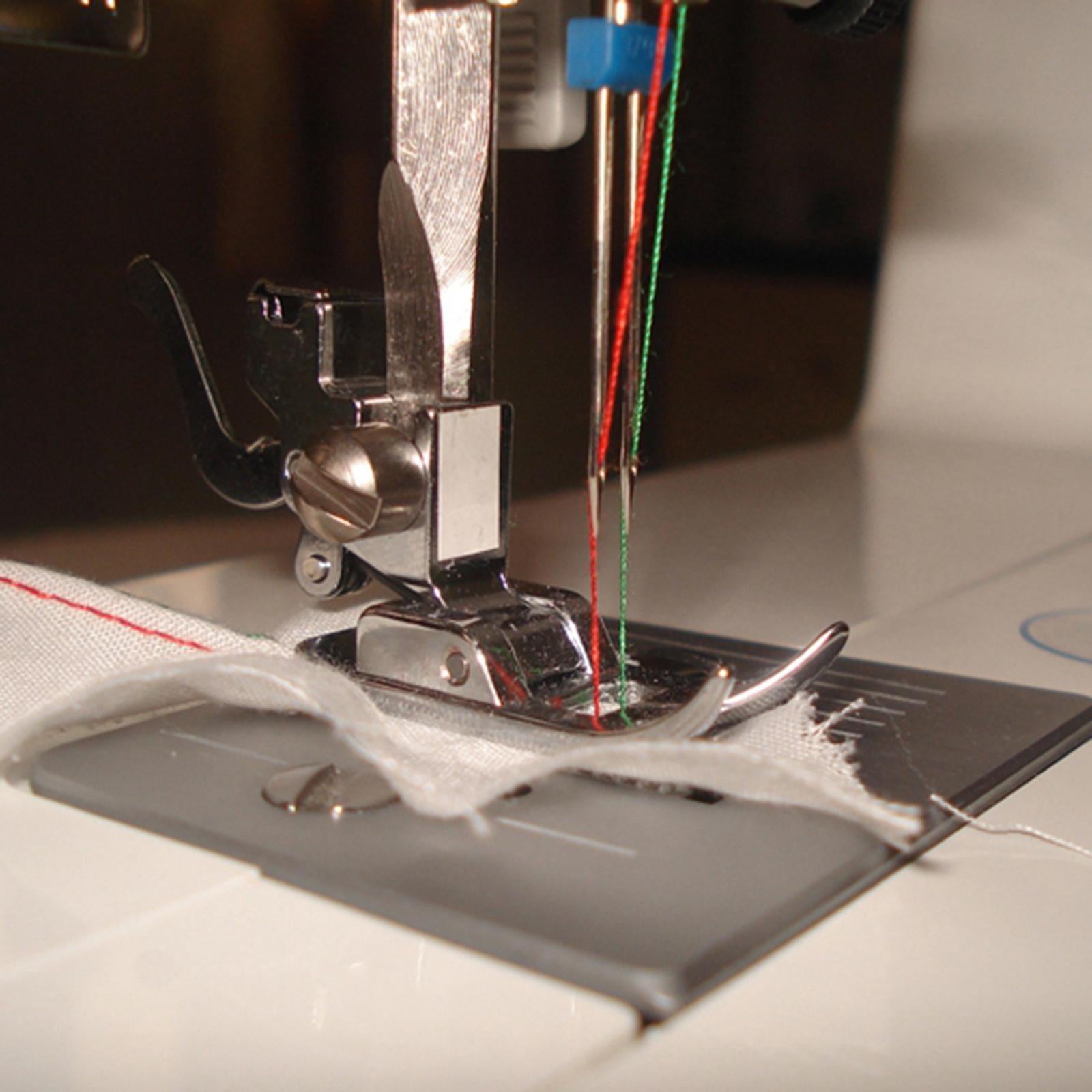 Double Sewing Machine Needle Twin Stretch with Threader Thread for The Blind