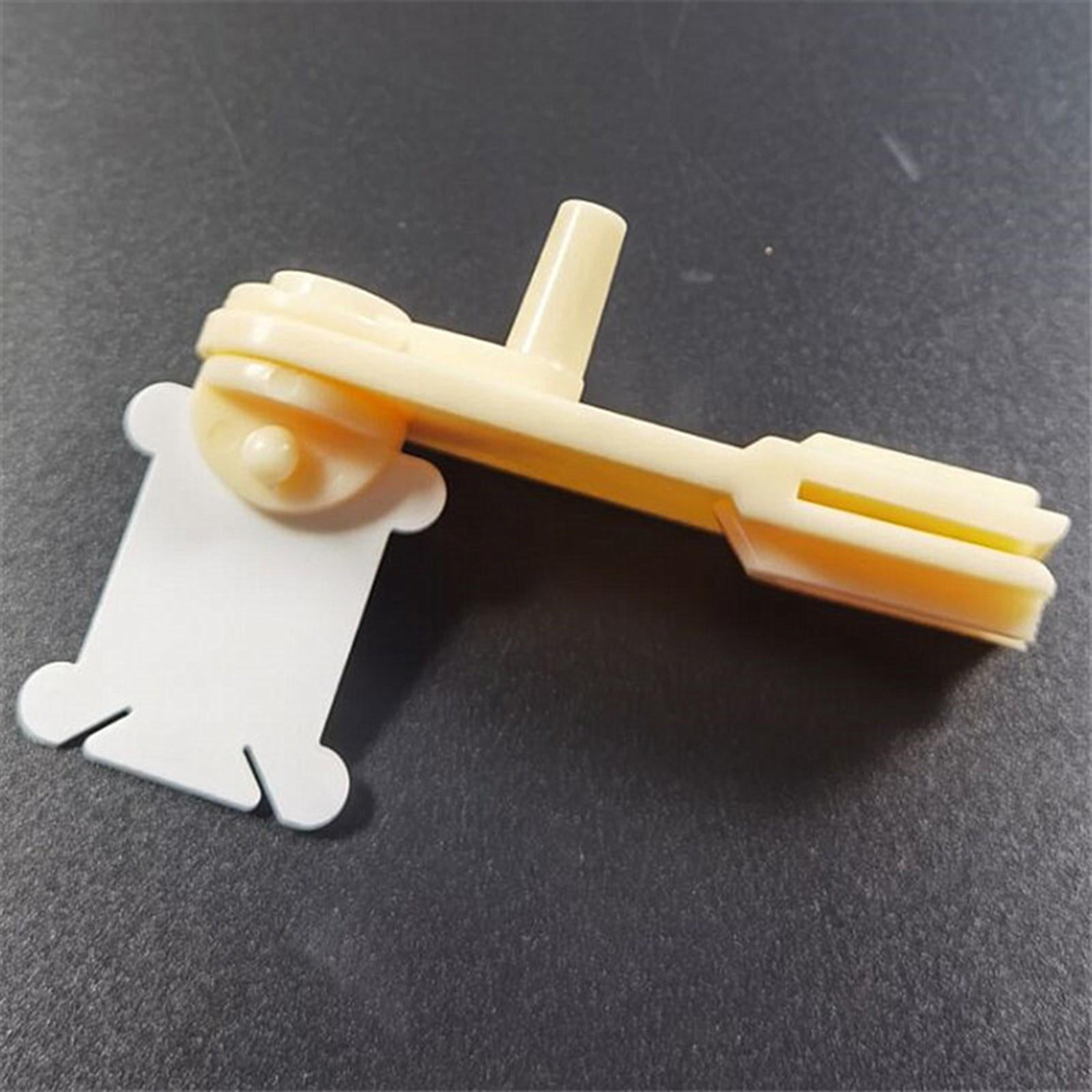 Plastic Floss Bobbins Thread Cards for Bobbins Winder Sewing Machine 125pcs