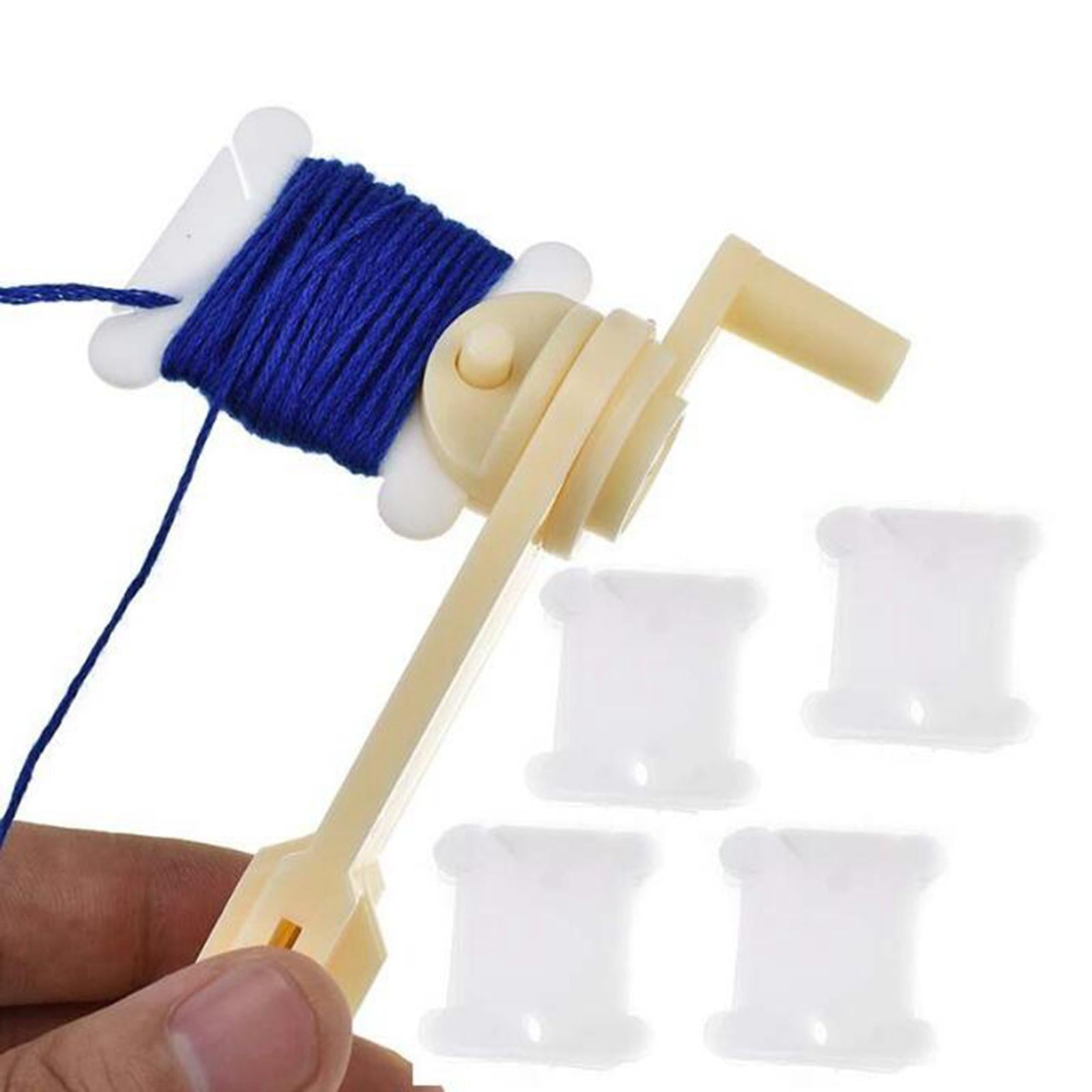 Plastic Floss Bobbins Thread Cards for Bobbins Winder Sewing Machine 125pcs