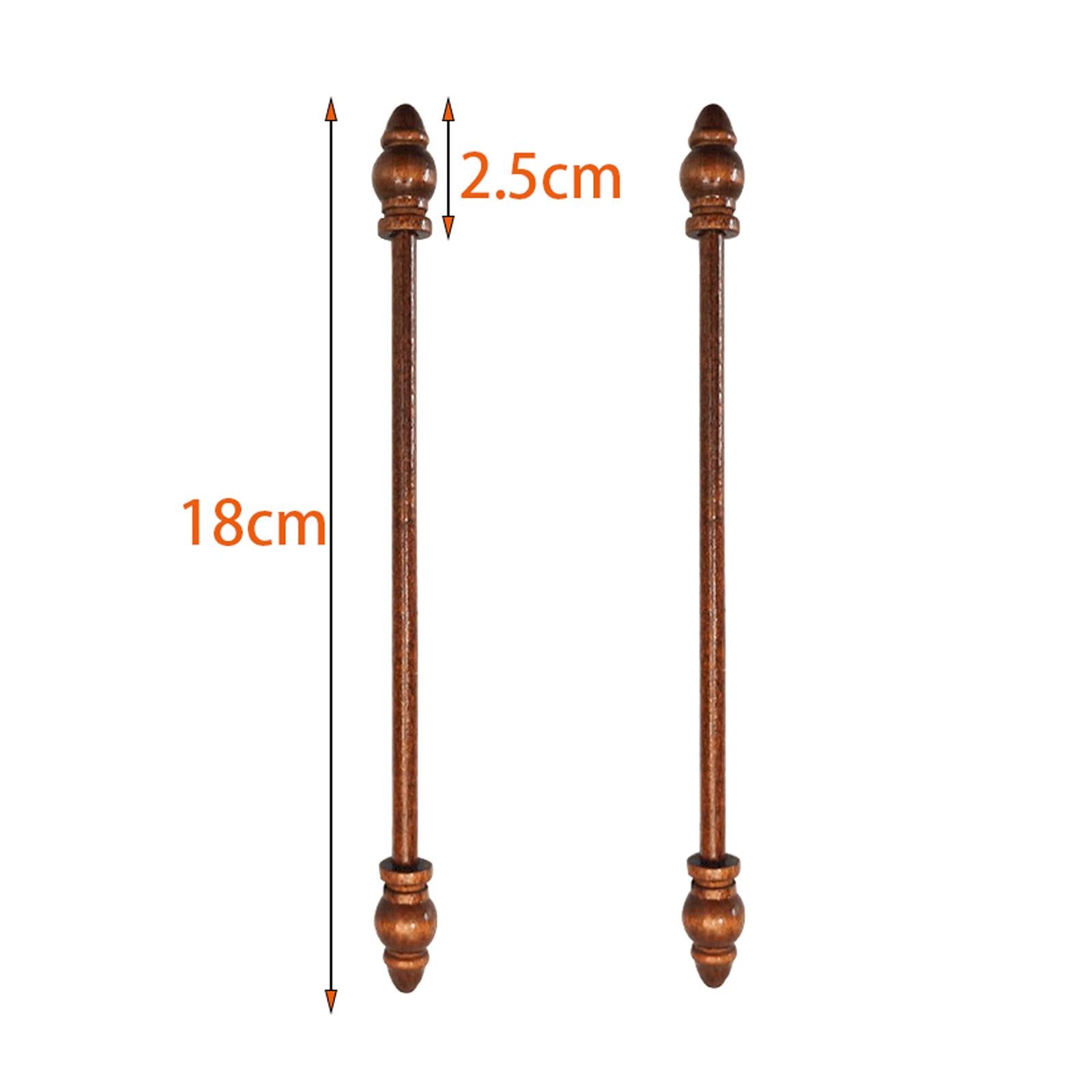 2x Tapestry Hanging Poles Drawings Paintings Portraits Wall Art Hanger Rod