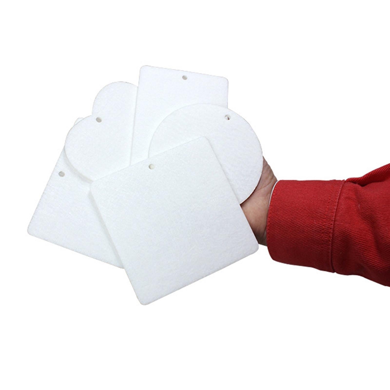 Sublimation Air Freshener Blanks Car Scented Sheets 10Pc Sheets 0.5mRope