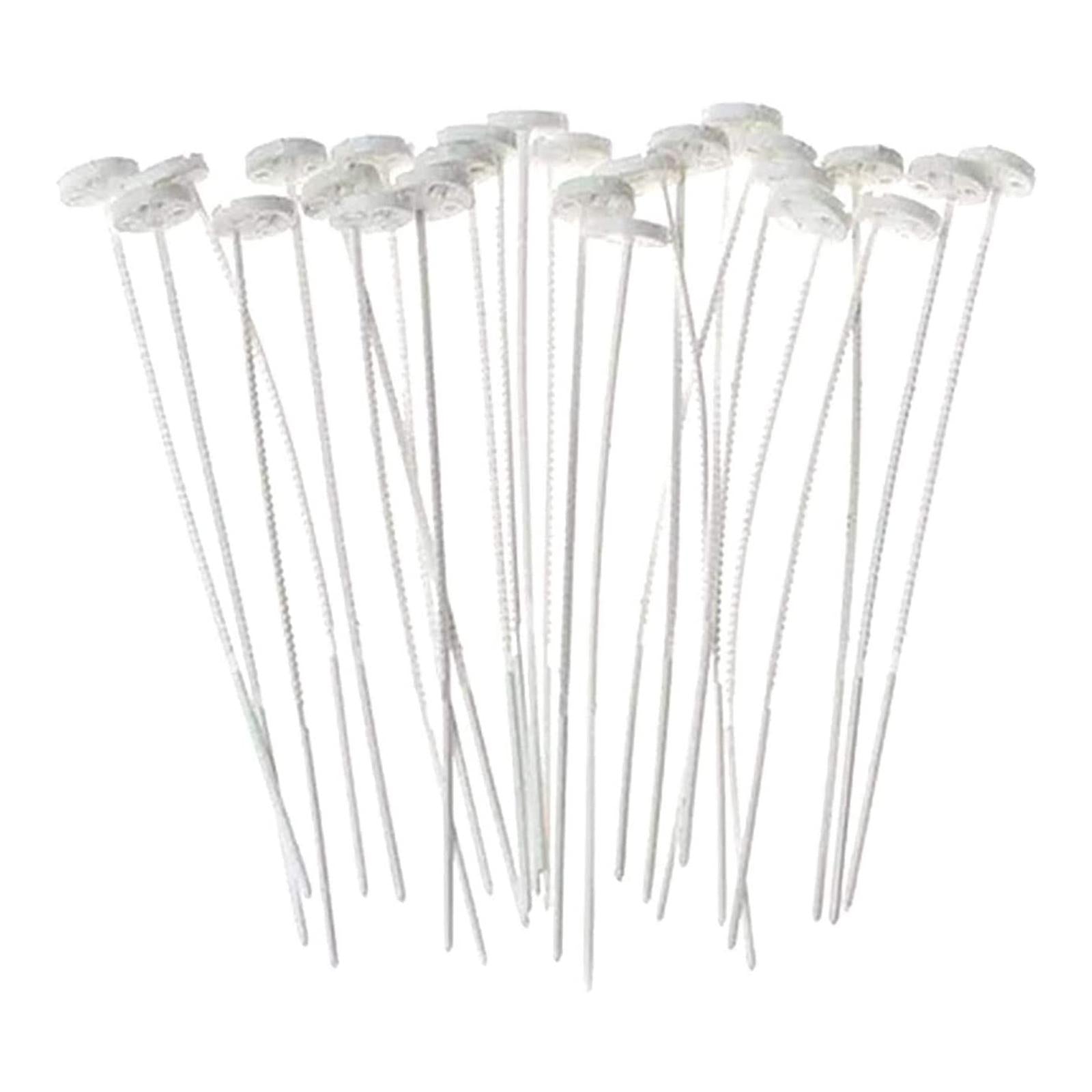 Plastic Quick Button Repair Convenient Needle Return Button Sew White 10pcs