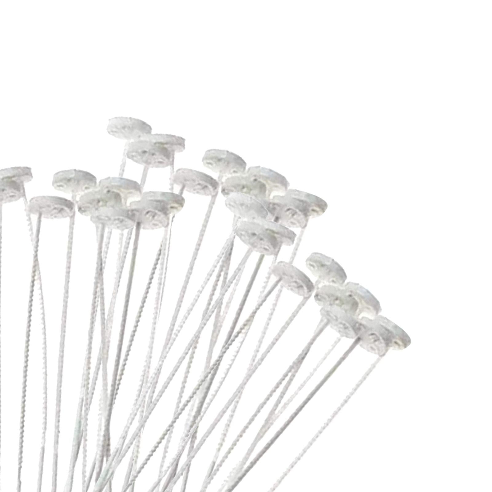 Plastic Quick Button Repair Convenient Needle Return Button Sew White 30pcs