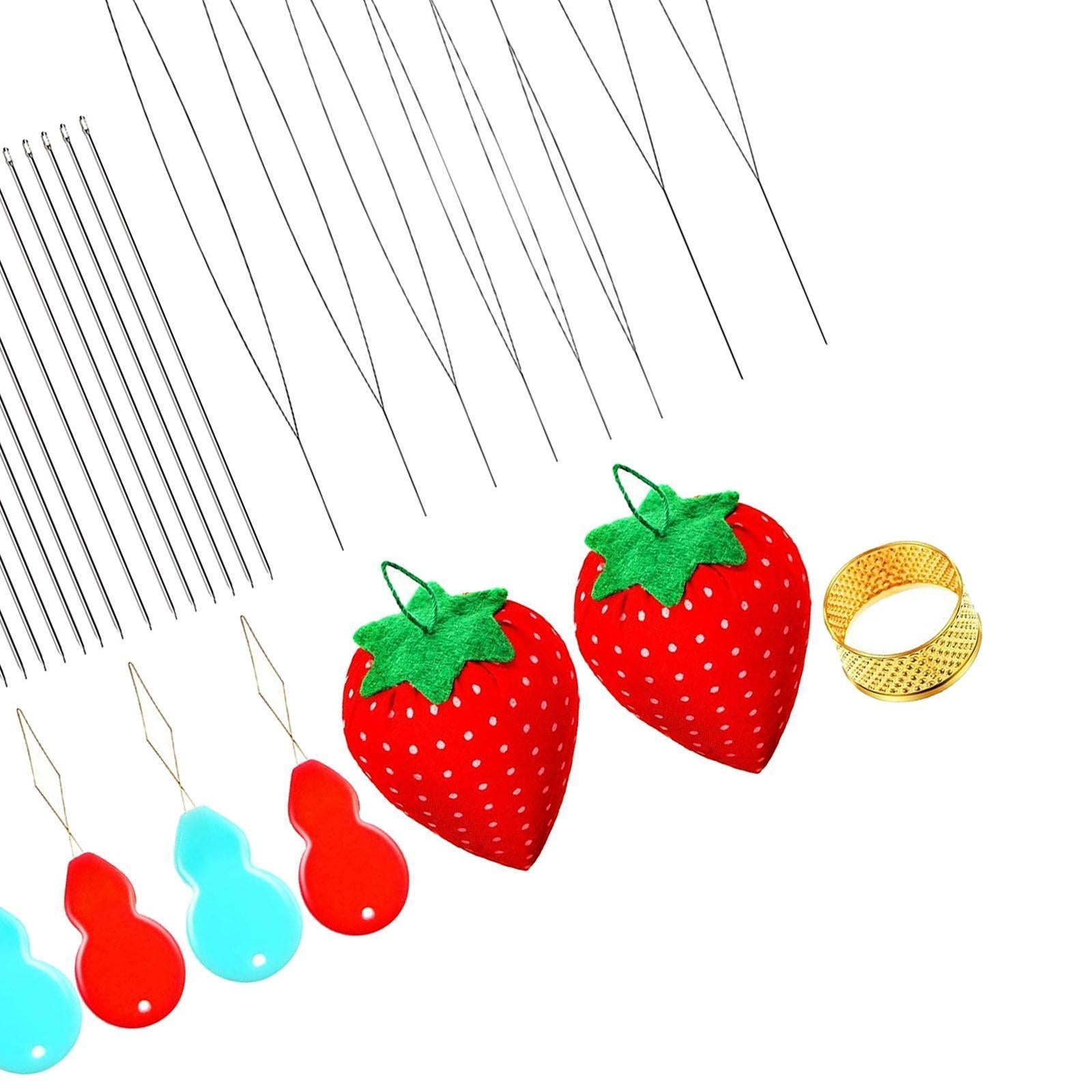 Big Eye Beading Needles Long Straight Embroidery Needle for Jewelry Making