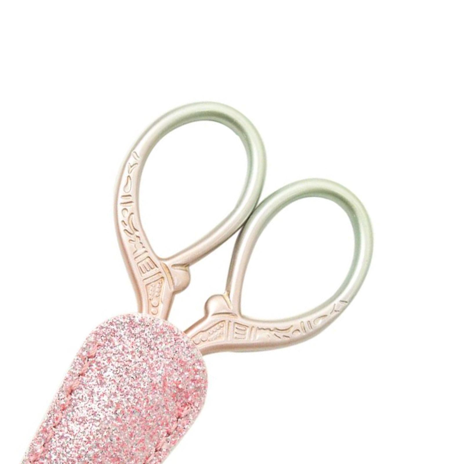 Embroidery Scissors with Cover Cross Stitch DIY Sewing Tool Scissor Pink
