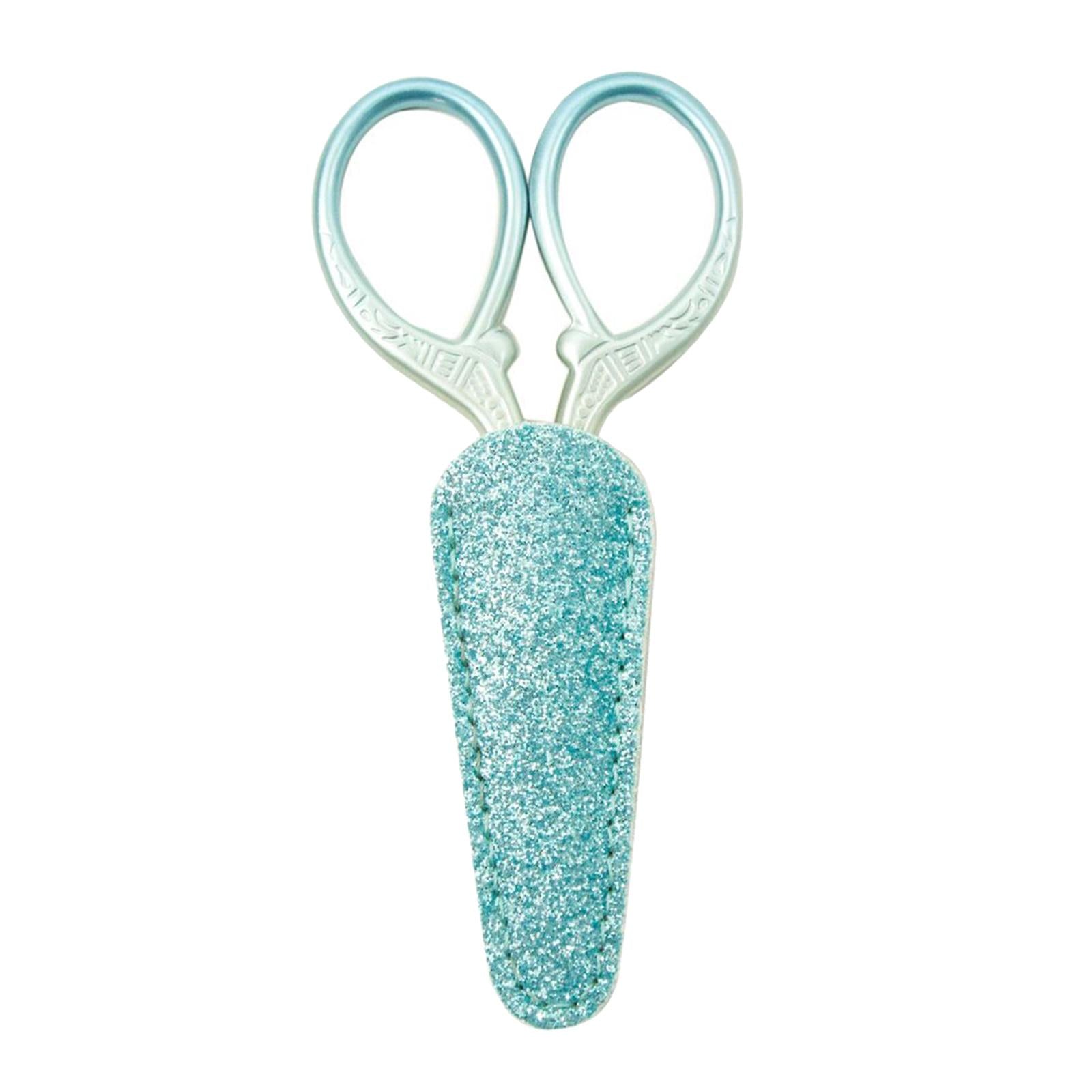 Embroidery Scissors with Cover Cross Stitch DIY Sewing Tool Scissor Green