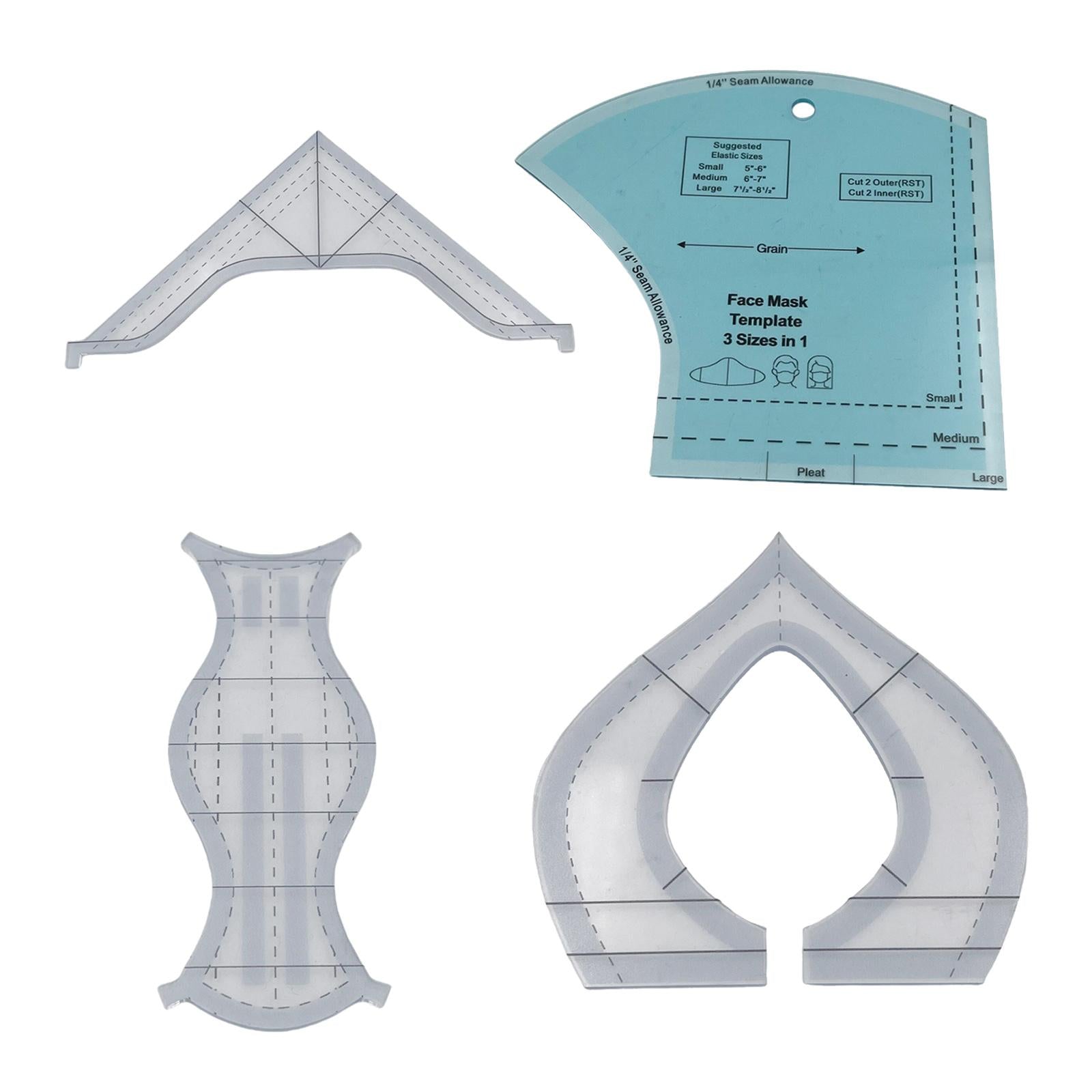 Creative Grids Machine Quilting Tool Sewing Patchwork Ruler Love Style