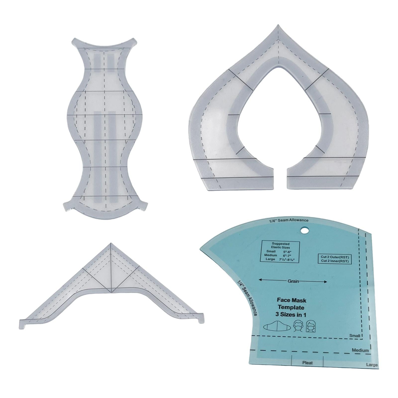 Creative Grids Machine Quilting Tool Sewing Patchwork Ruler Love Style