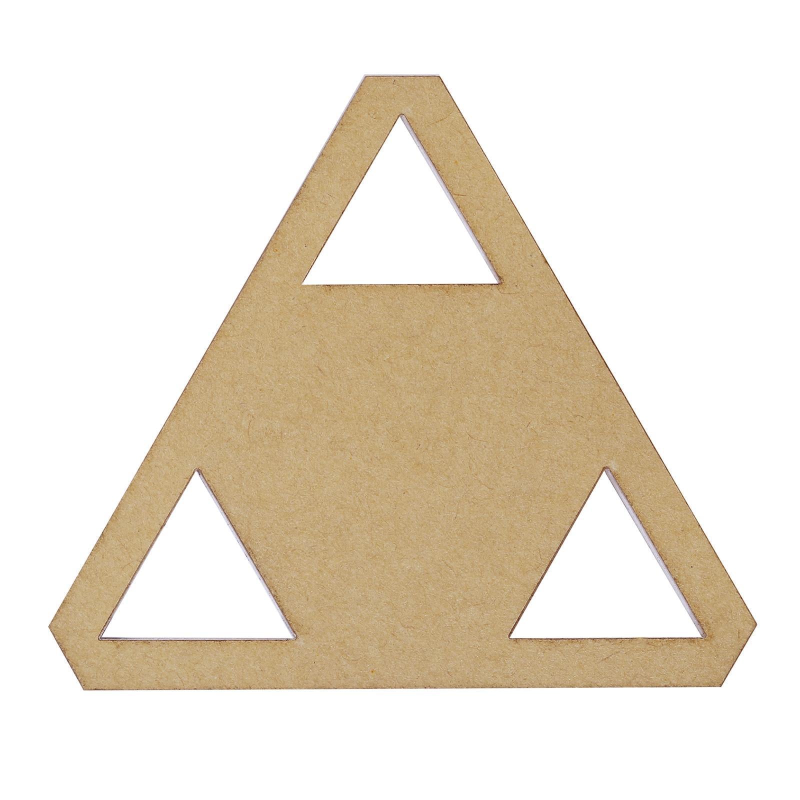 5x Acrylic Quilting Templates Stencil Rulers DIY Tool for Patchwork Triangle