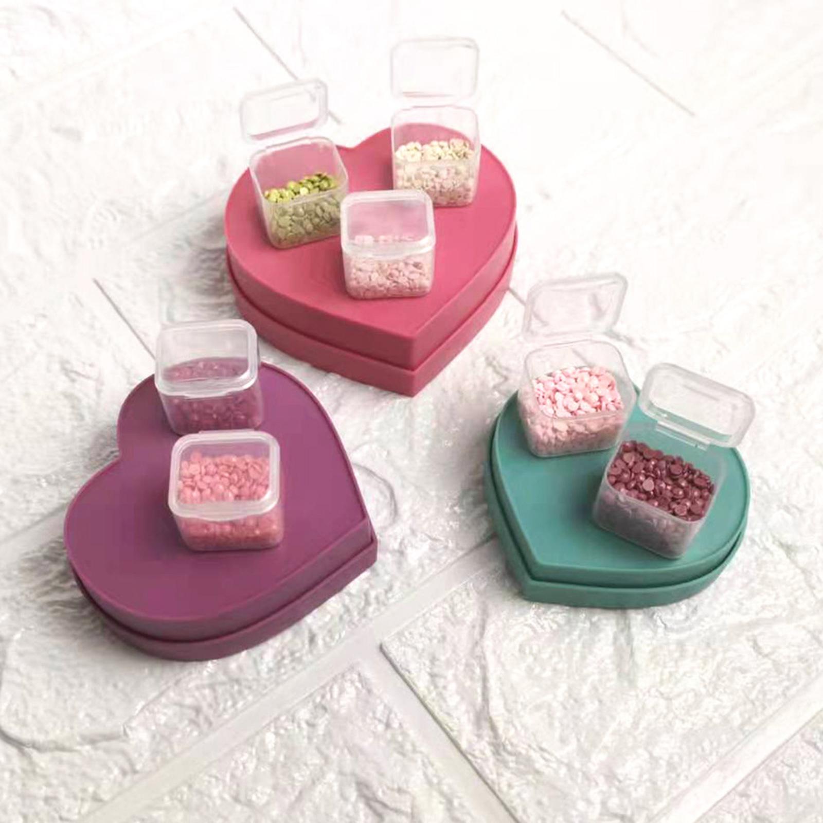 Diamond Painting Tools Kits 64 Slots Storage Box Bag Blank Stickers 86pcs