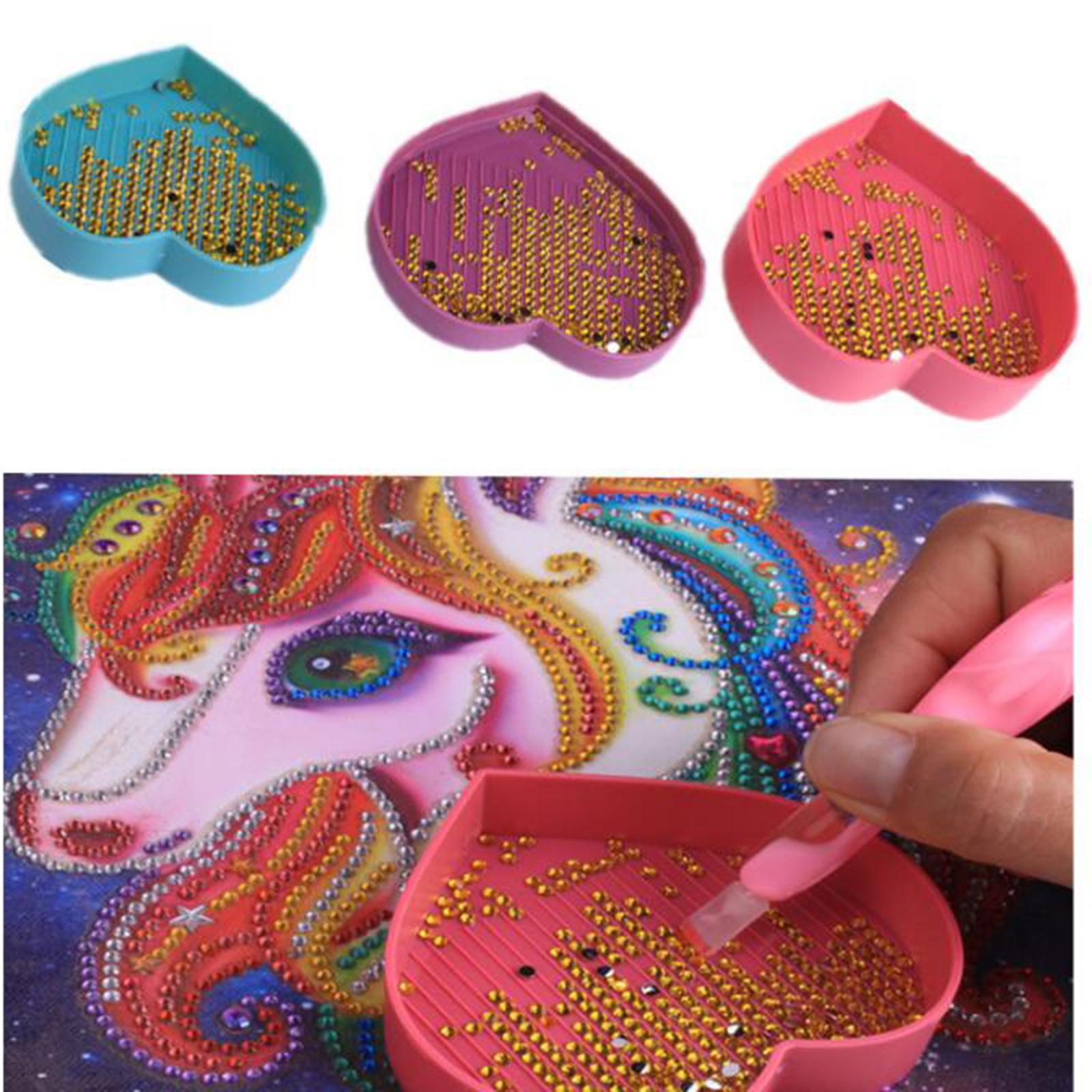 Diamond Painting Tools Kits 64 Slots Storage Box Bag Blank Stickers 119pcs