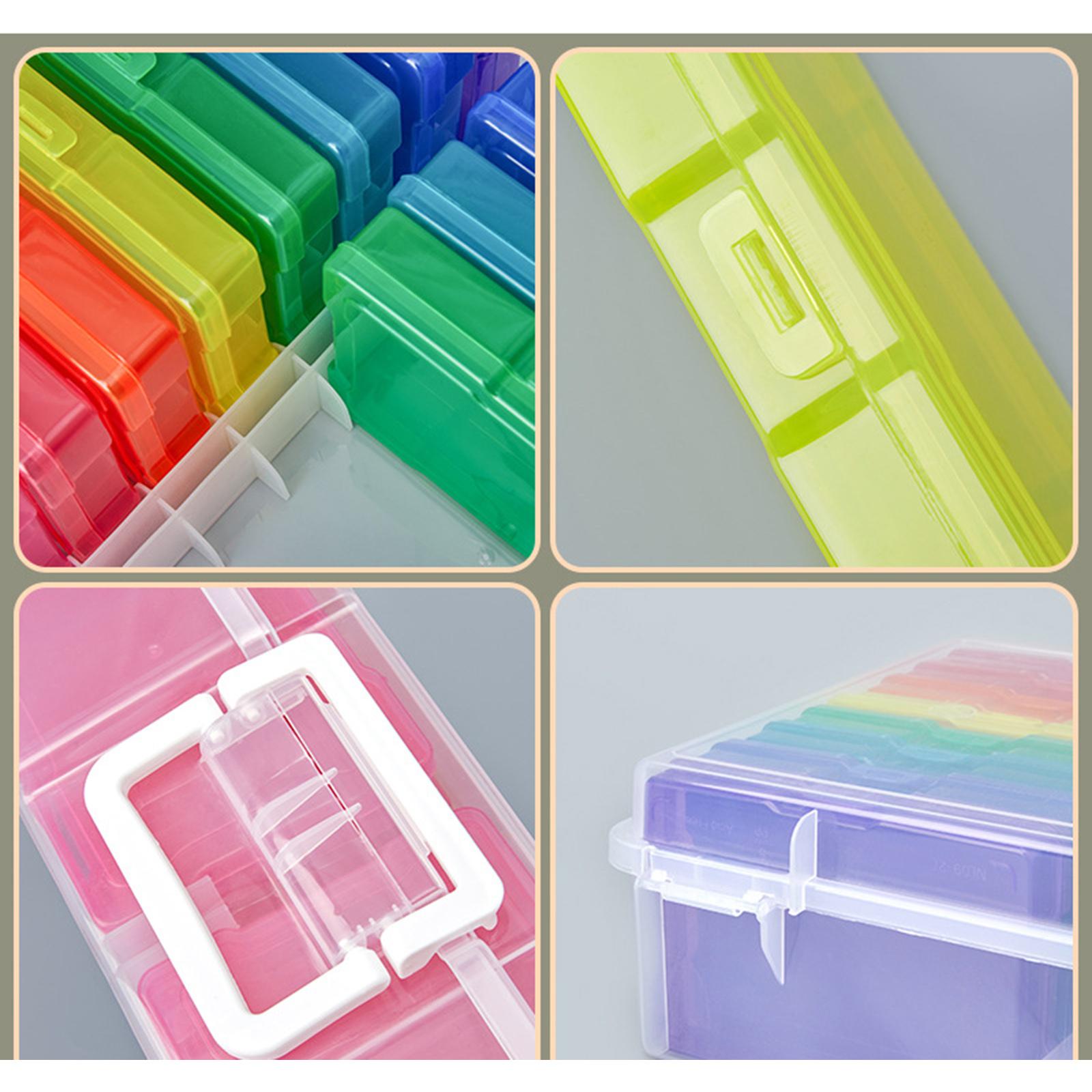 Solid Photo Case 4 x 6" Photo Box Storage 16 Inner Photo Keeper Photo Box"