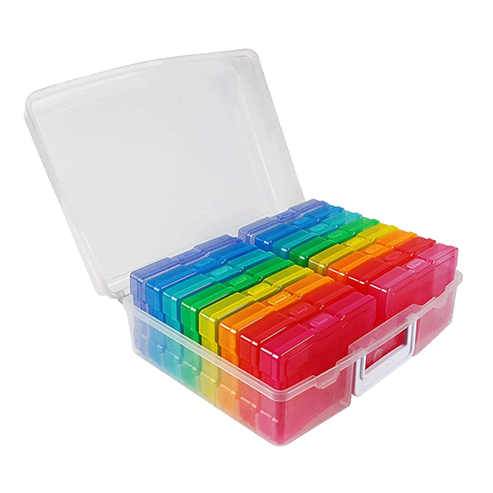 Solid Photo Case 4 x 6" Photo Box Storage 16 Inner Photo Keeper Photo Box"