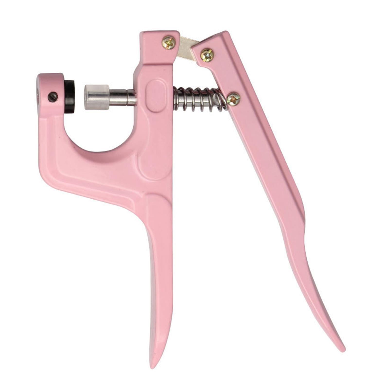DIY Snap Fastener Pliers for Diaper Bibs Fastening Replacing Repairing Pink