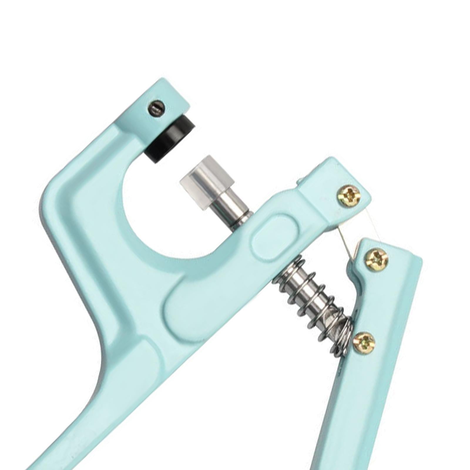 DIY Snap Fastener Pliers for Diaper Bibs Fastening Replacing Repairing Blue