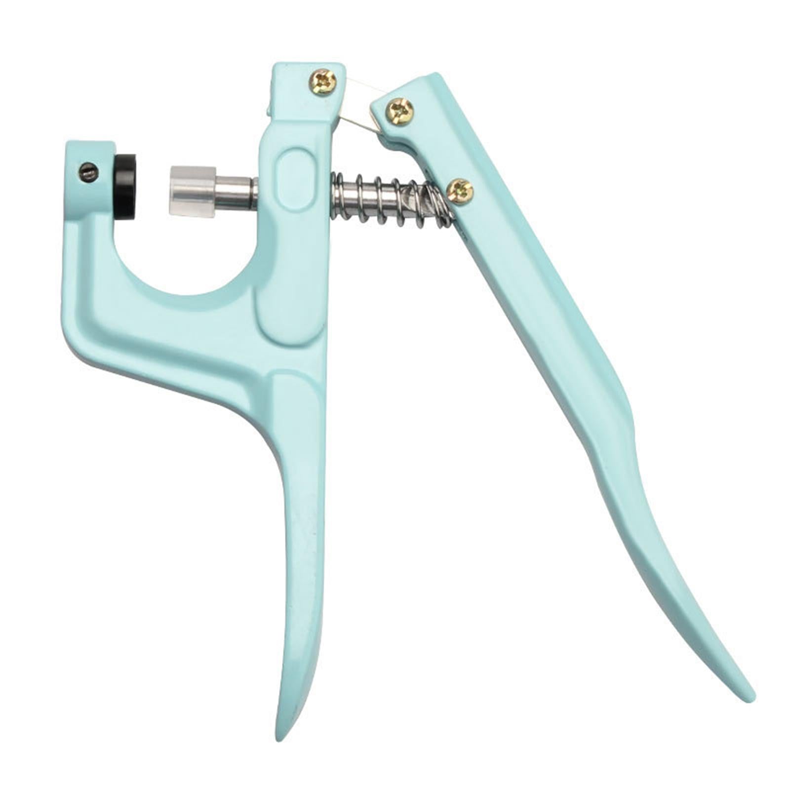 DIY Snap Fastener Pliers for Diaper Bibs Fastening Replacing Repairing Blue