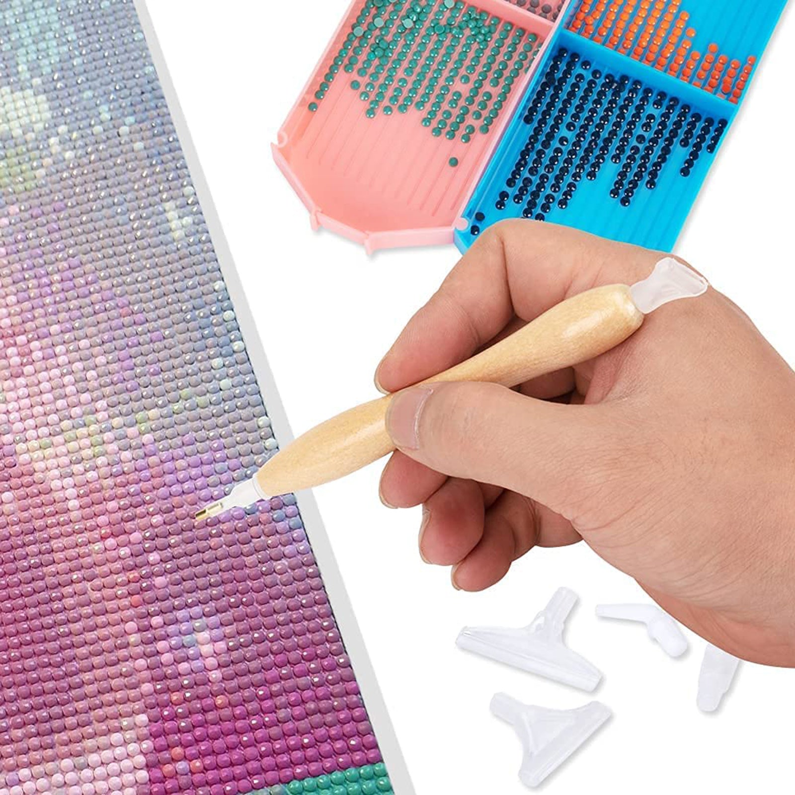 3x Diamond Painting Tool Accessories Diamond Painting Point Drill Pen Only