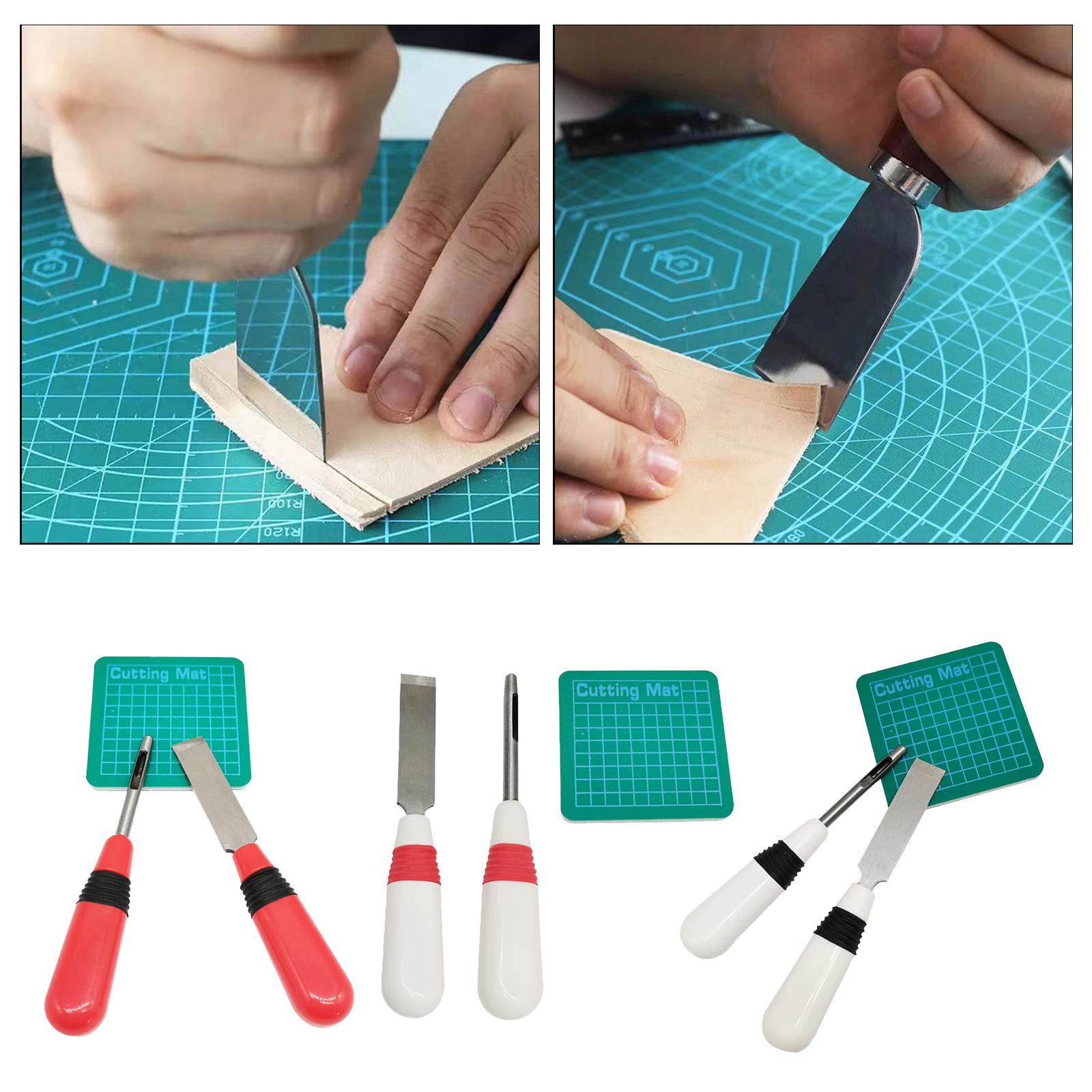 Sewing Buttonhole Cutter Eyehole Cutting Tools Keyhole Puncher Red