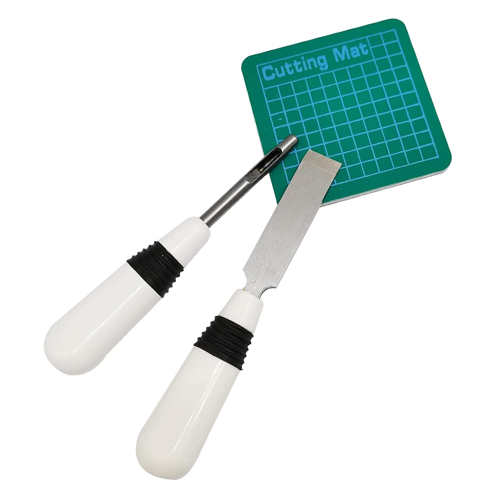 Sewing Buttonhole Cutter Eyehole Cutting Tools Keyhole Puncher White Black