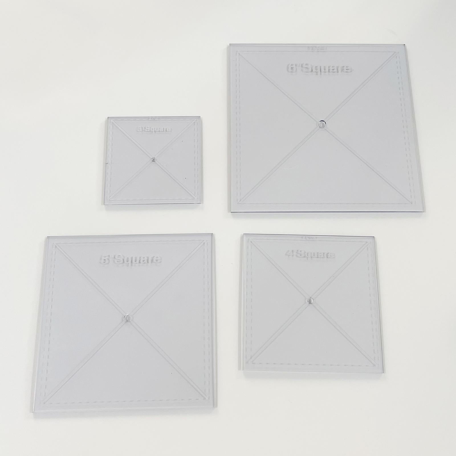 Quilting Embroidery Templates Home Reusable Hand Machine Quilting Patchwork Square