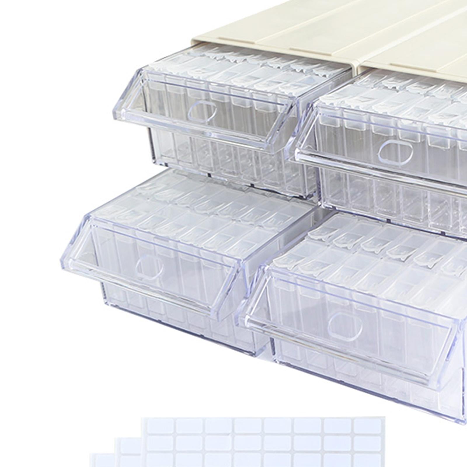 140 Grids Acrylic Diamond Storage Box Portable Drill Nail Art Organizer Case