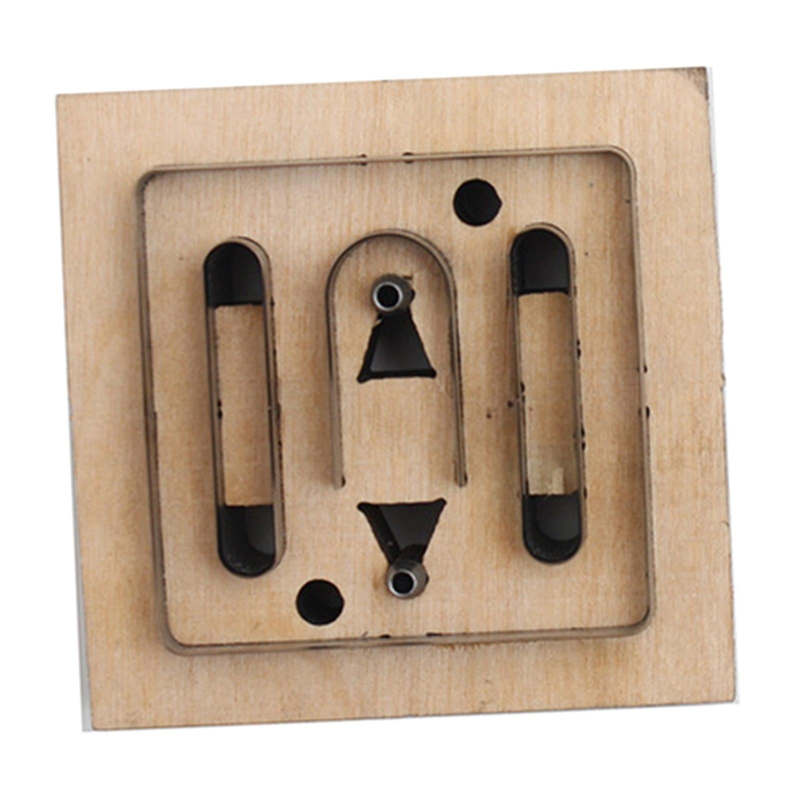 Leather Craft Cutting Die Knife Hollow Mold Scrapbooking DIY Belt Buckle