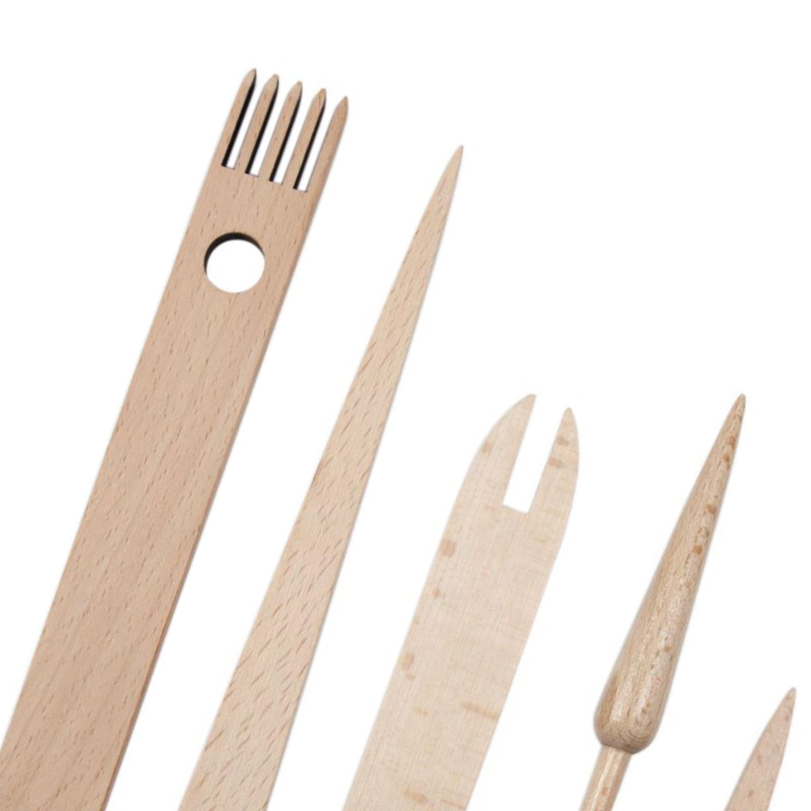 5pcs/6pcs Weaving Loom Tools Knitted Crochet Needle Set for Rug 5 Pieces