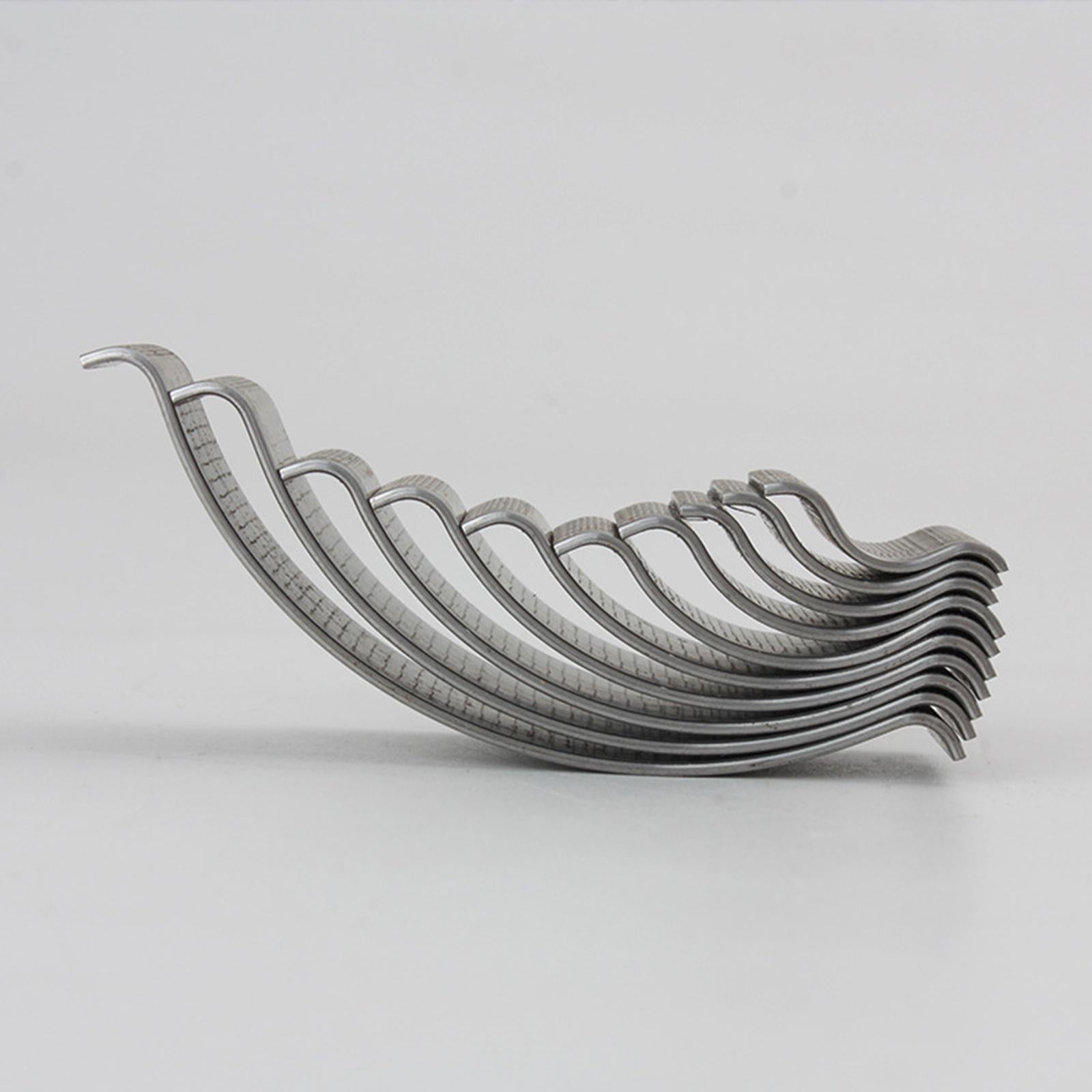 10 Pcs Wallet Bag DIY Corner Round Hand Punch Tools Leather Craft Hand Tool