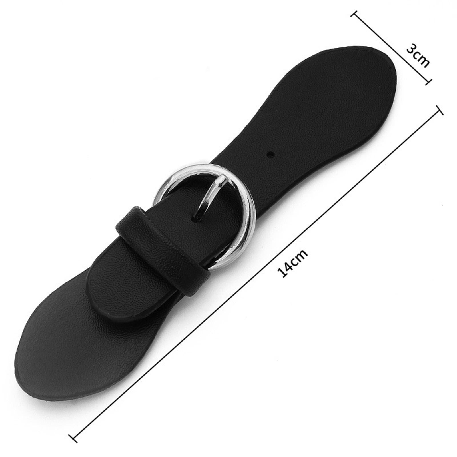 Snap Sew-on Toggles Closures PU Leather Craft Sewing Accessories Silver