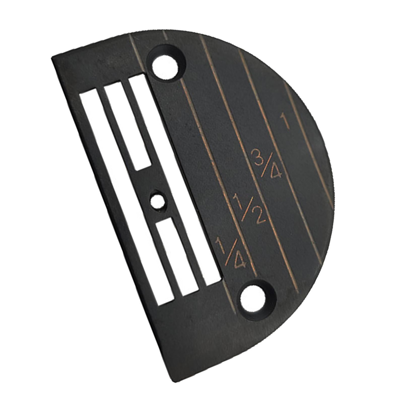 Sewing Machine Needle Plate Replacement Black Parts Attachment For Singer