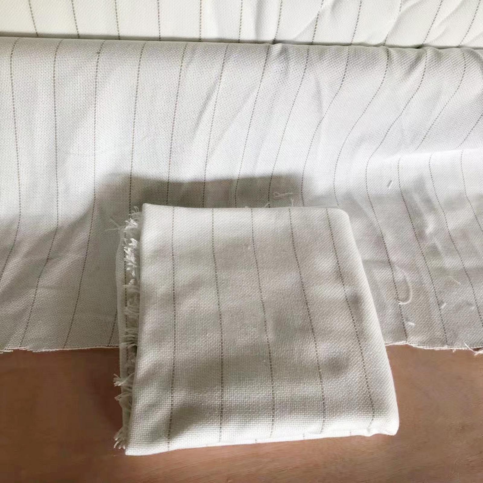 Monk Cloth Tufting Cloth Marked Lines Needlework Fabric 2.1x2meter