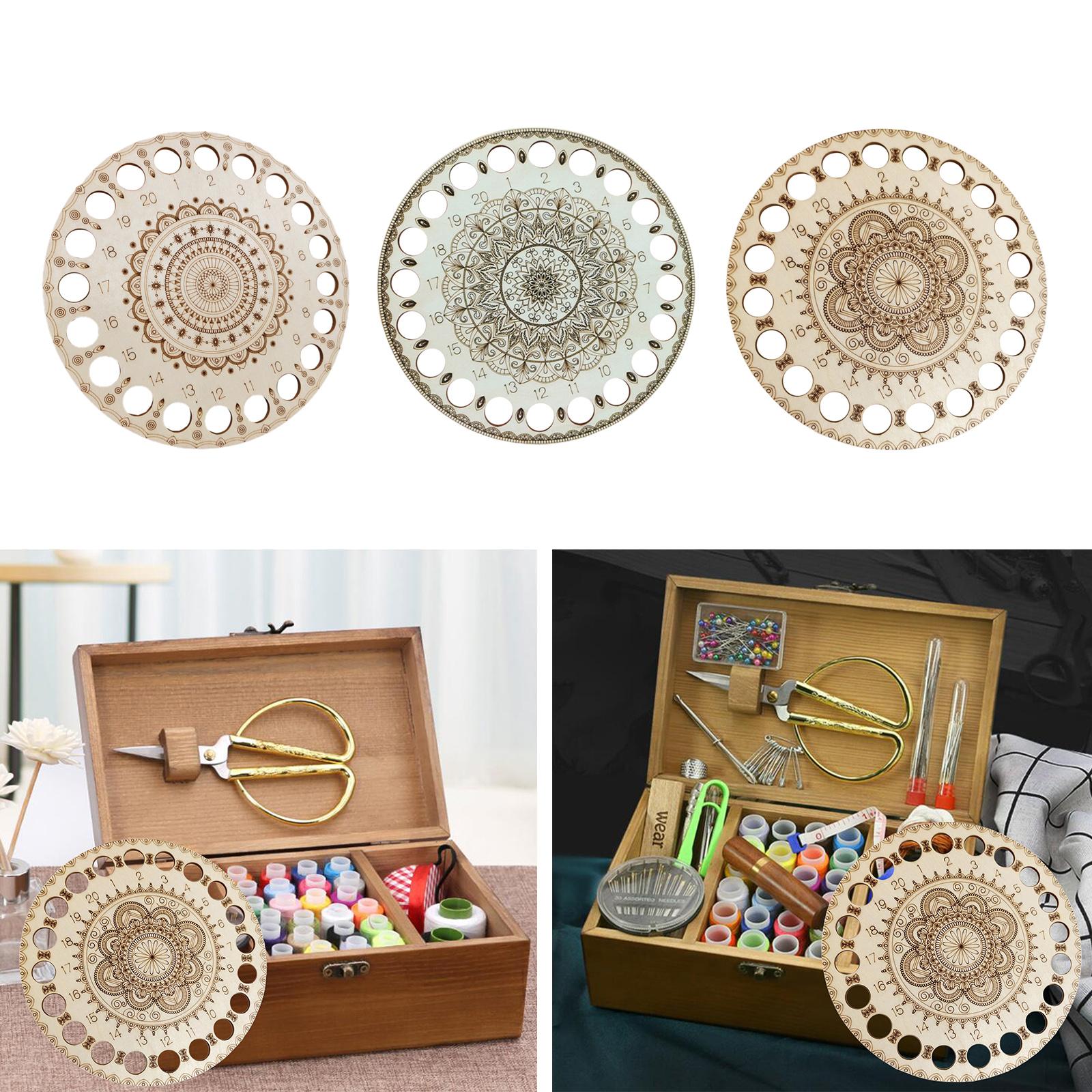 Embroidery Floss Organizer Cross Stitch Thread Winder Thread Winding Board A