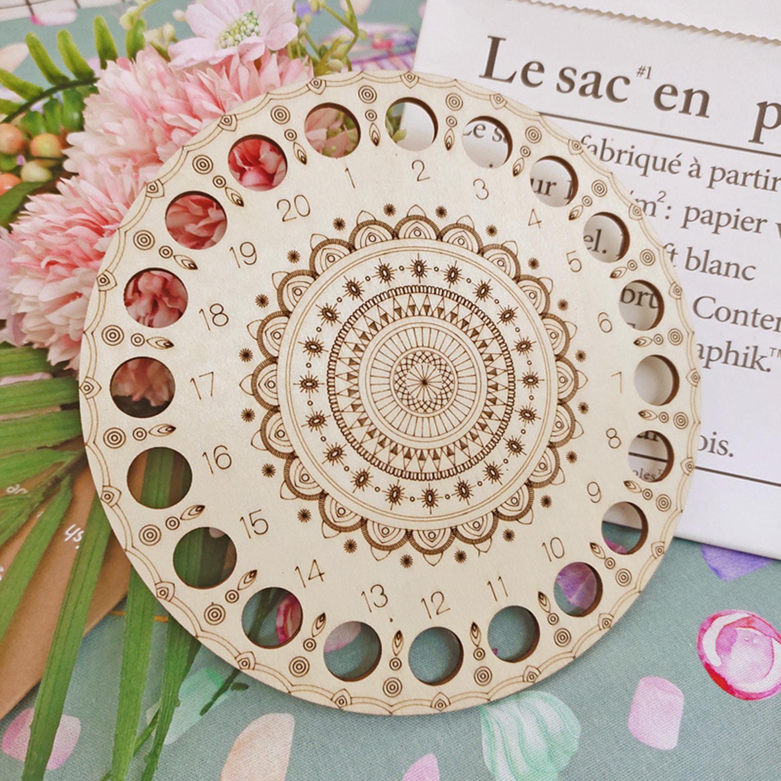 Embroidery Floss Organizer Cross Stitch Thread Winder Thread Winding Board B