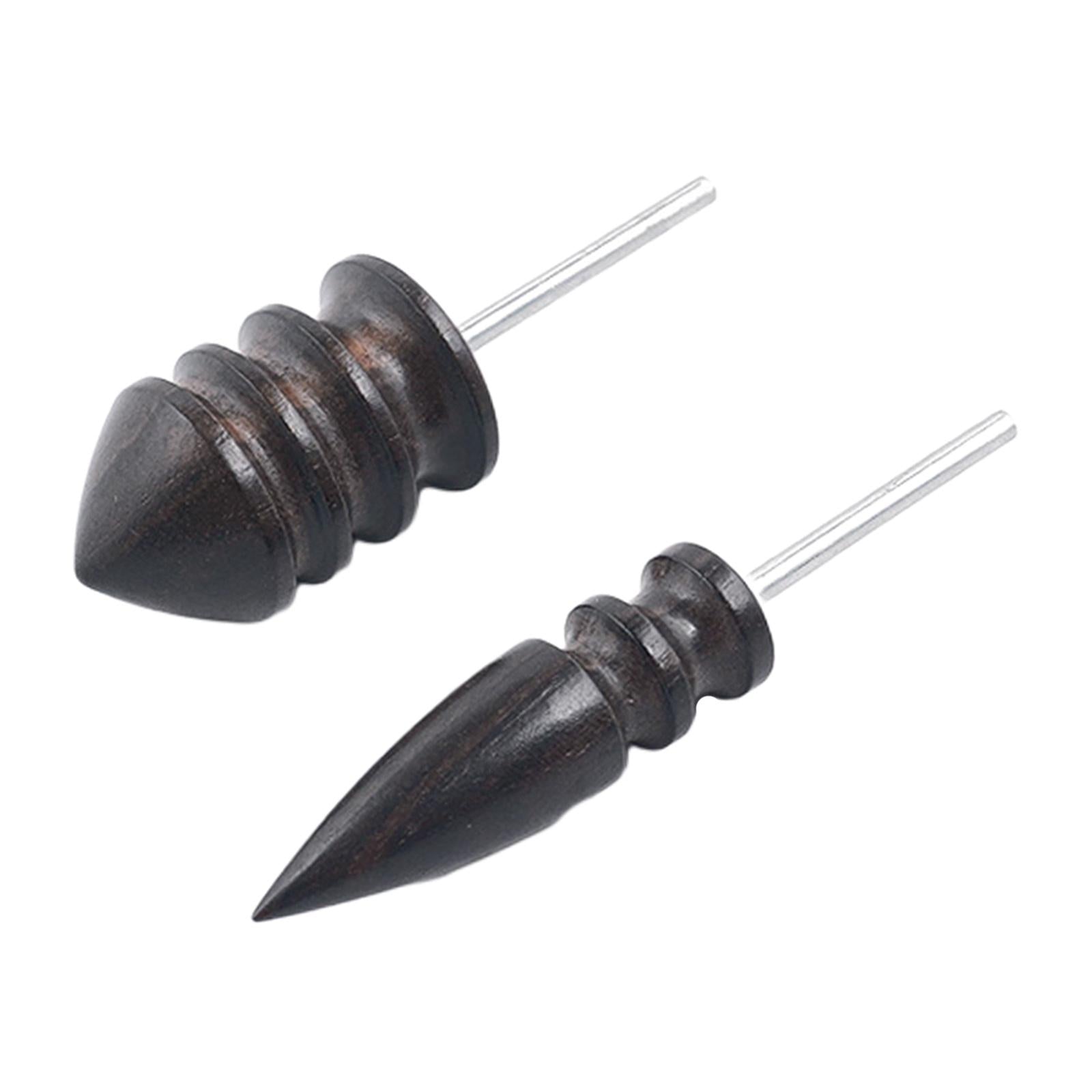 Leather Burnisher Slicker Wood Edge Leather Craft Tool Thick 71mm Fine 80mm