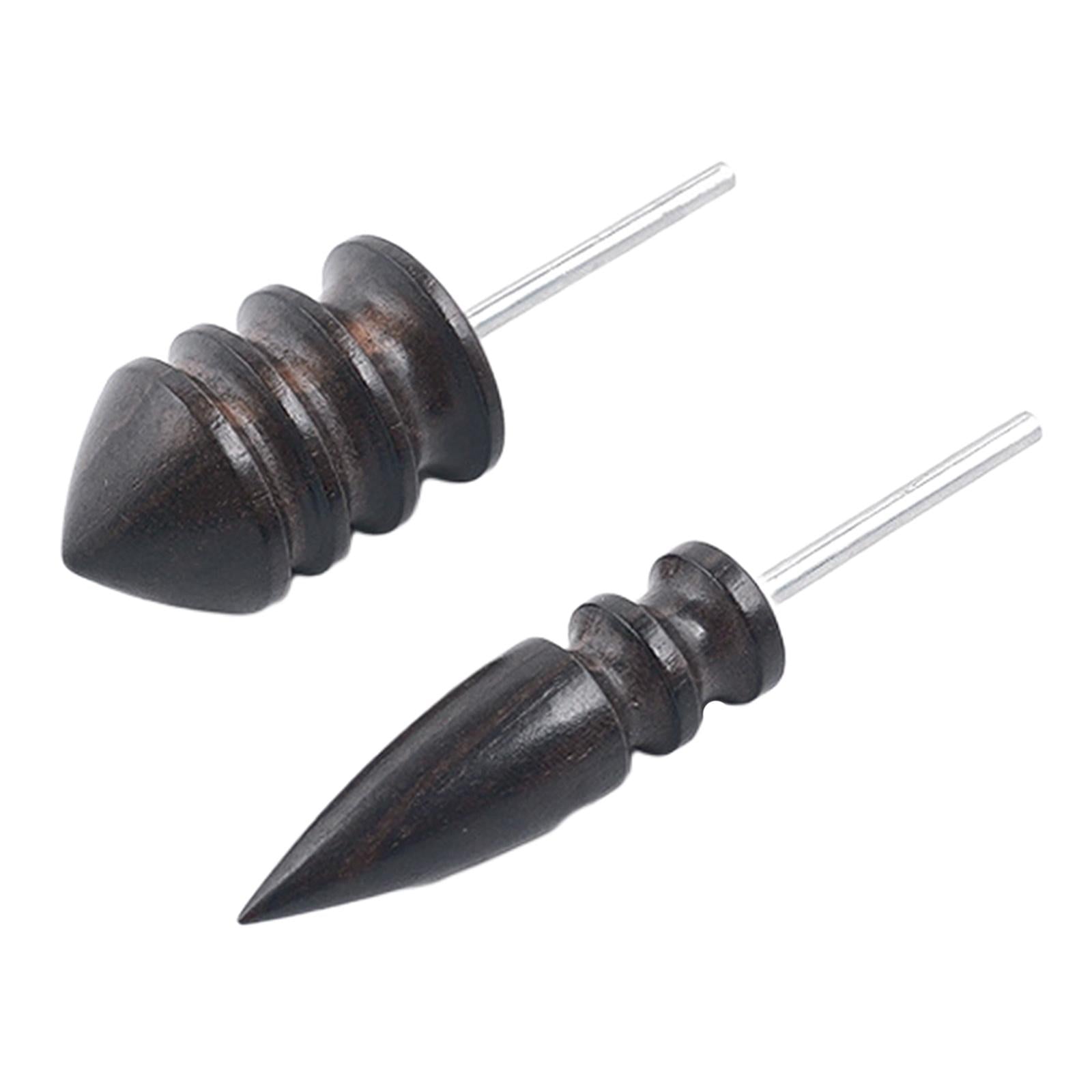 Leather Burnisher Slicker Wood Edge Leather Craft Tool Thick 71mm Fine 80mm