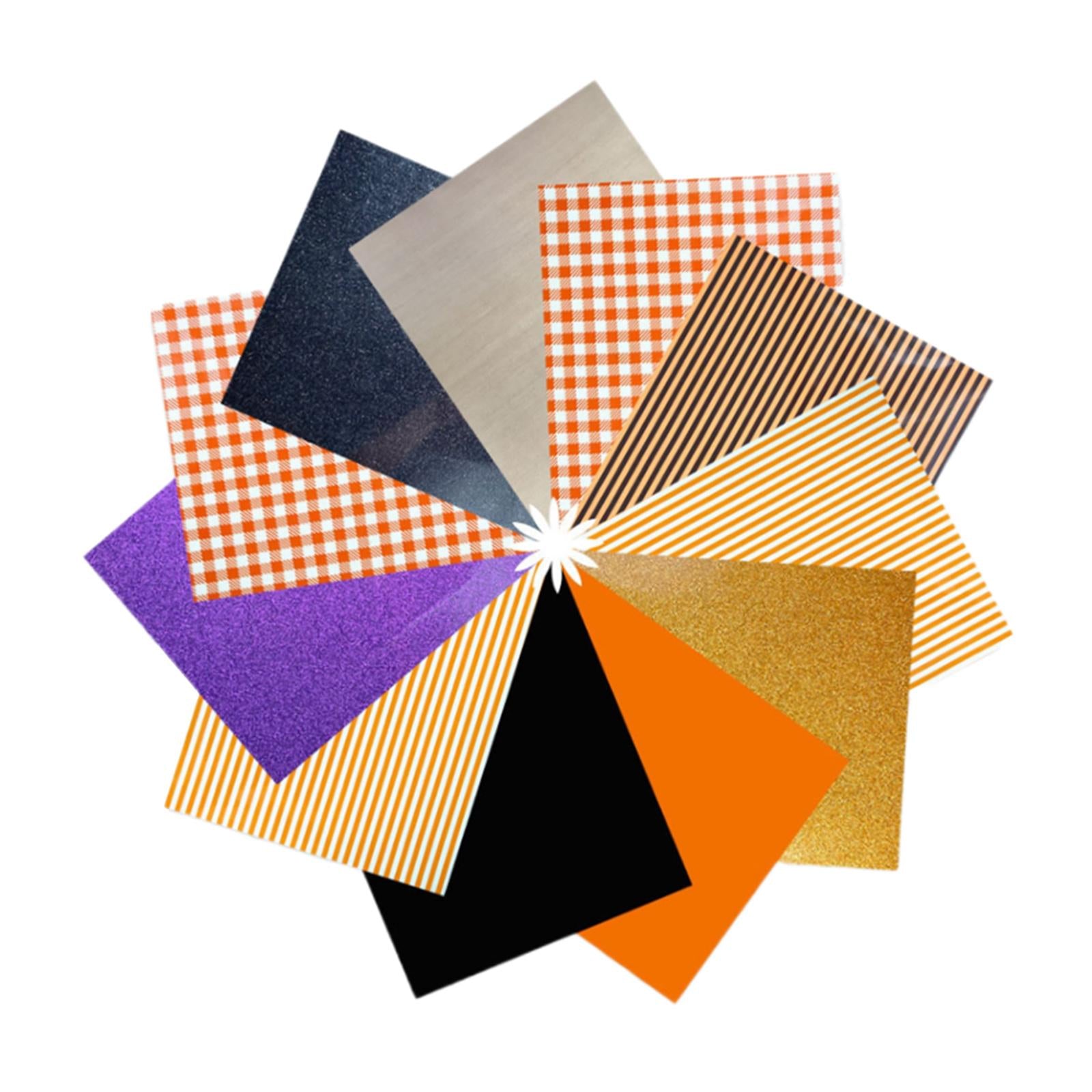 Color Heat Transfer HTV Premium Vinyl For T-shirt Garment Clothing DIY Craft 11PCS
