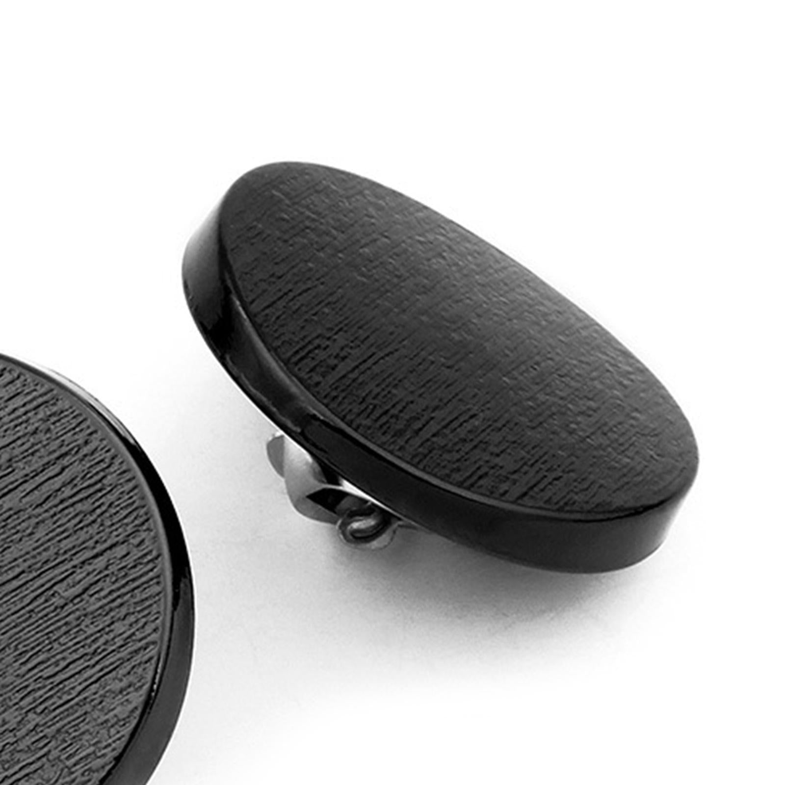 12x Button Pins for Jeans Adjustable No Sew Instant Pants Button Gunblack