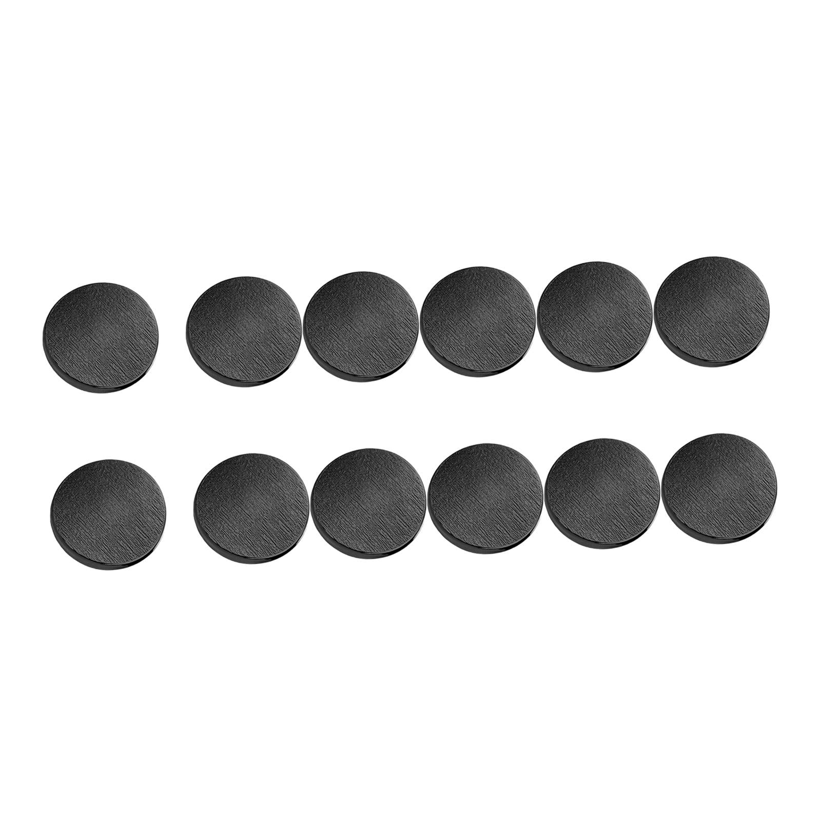 12x Button Pins for Jeans Adjustable No Sew Instant Pants Button Gunblack