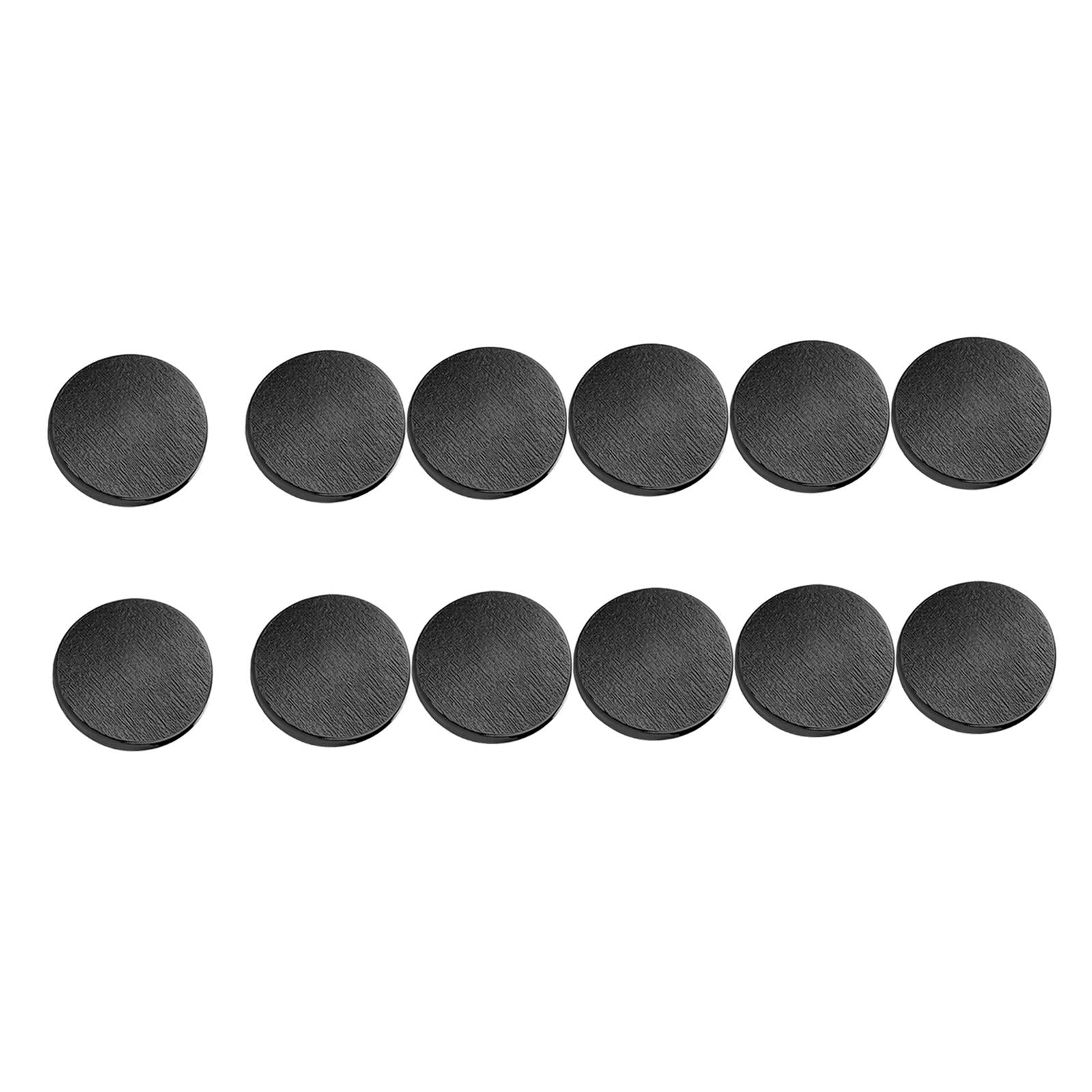 12x Button Pins for Jeans Adjustable No Sew Instant Pants Button Gunblack