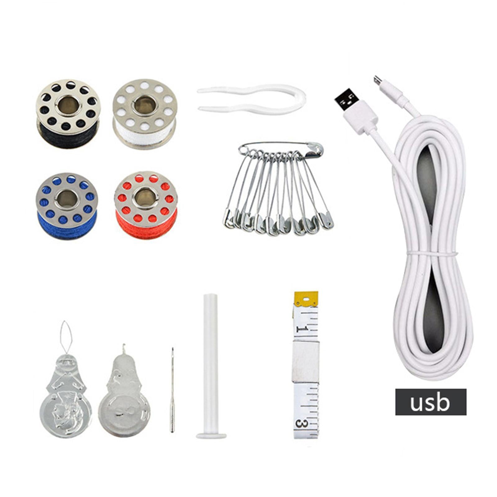 Handheld Sewing Machine 2 Speed Control Electric Crafting Mending