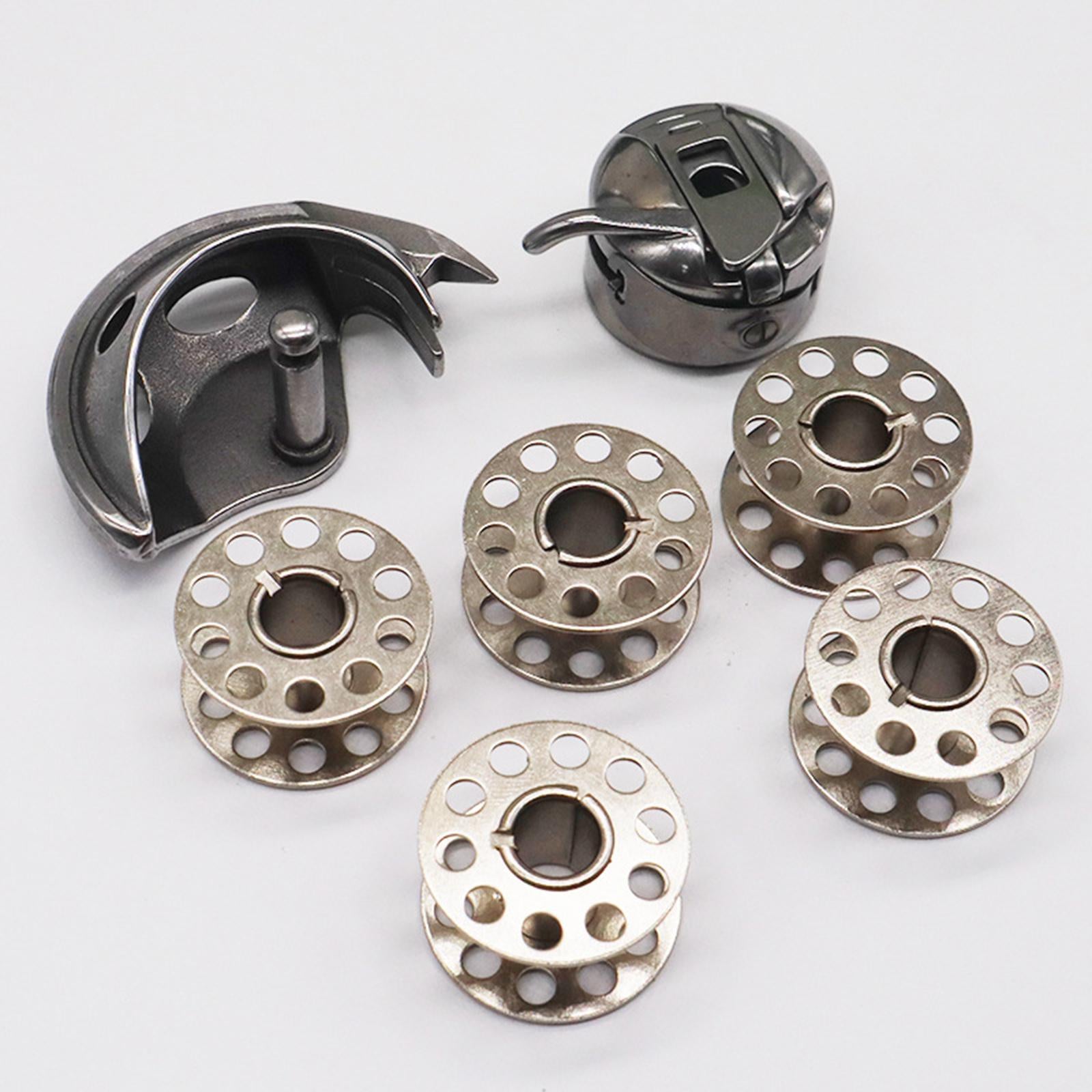 7Pack Shuttle Bobbin Shuttle Case & Shuttle Hook for Vintage sewing machine