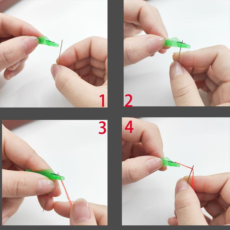 Pack of 20 Needle Threader Embroidery Cross Stitch Needle Threading Tools