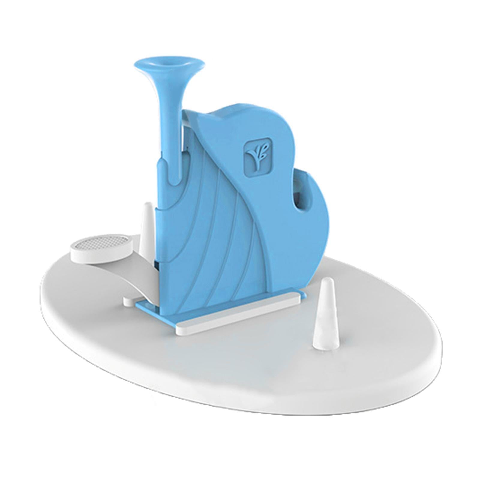 Elderly Use Automatic Sewing Needle Device Threader Thread Guide Tool Blue