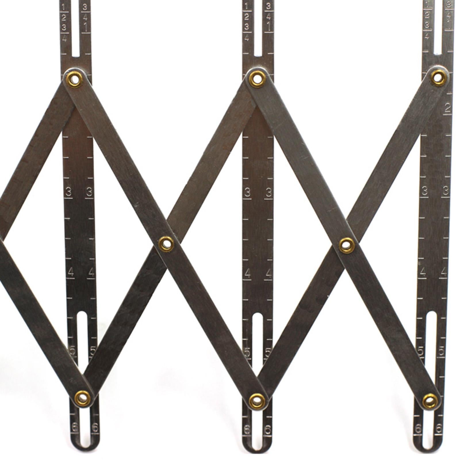 Expanding Sewing Gauge Equidistant Measuring Marking Tool for Button Holes